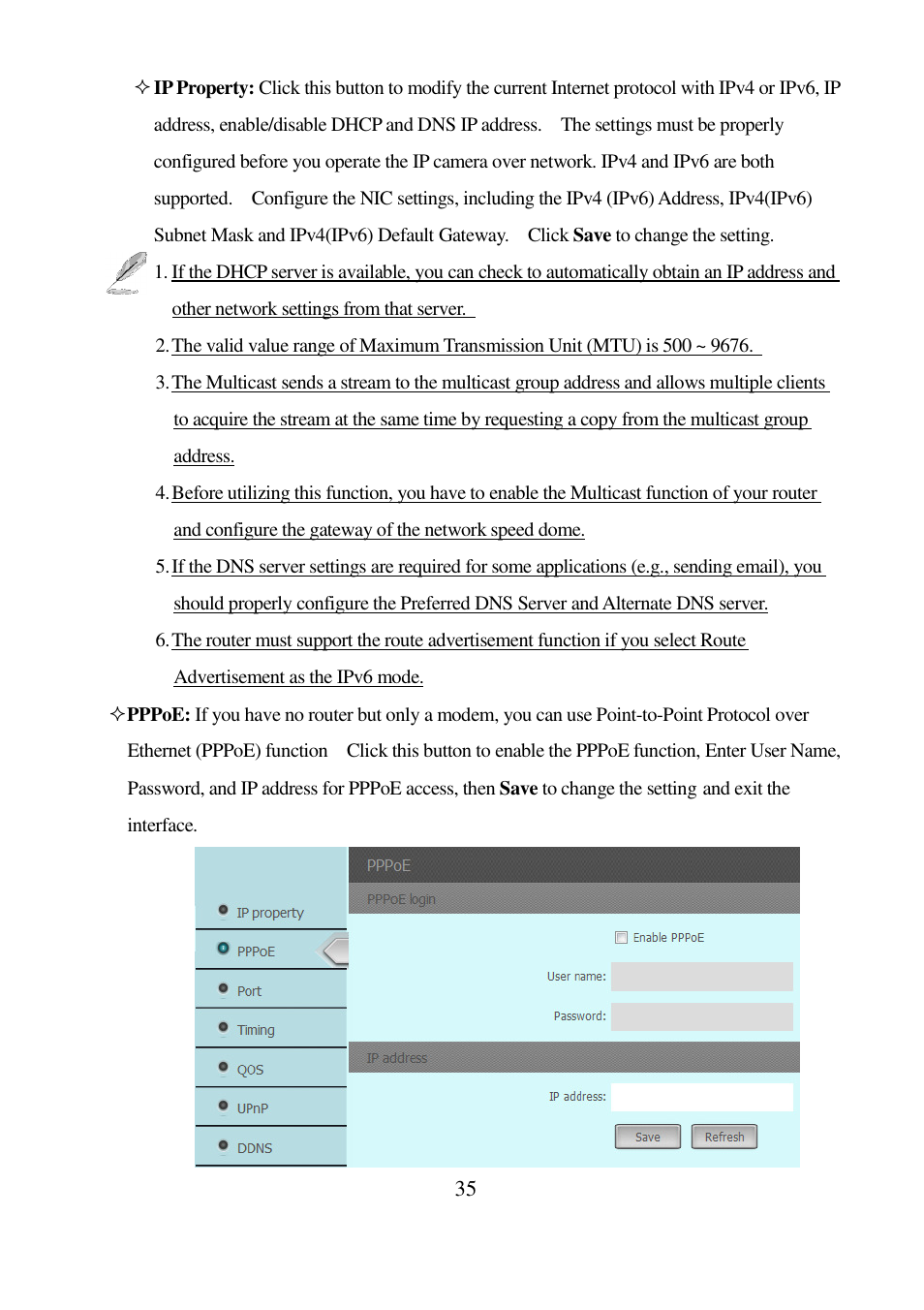 I-View DM-5MIPN 5-Megapixels Vandal Proof Dome IP Camera User Manual | Page 35 / 55