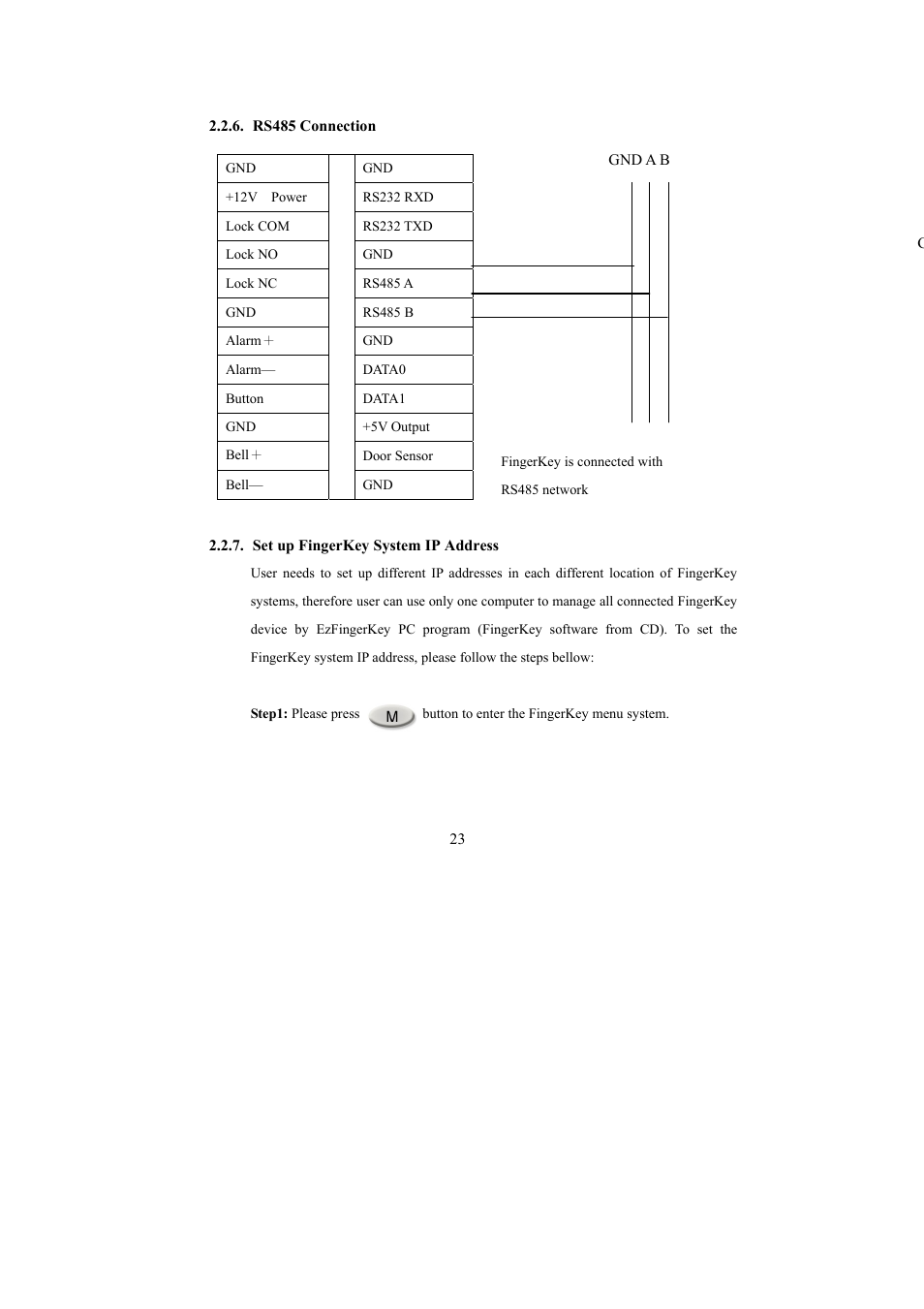 I-View FAC – 500 FingerKey Access Controller DVR User Manual | Page 24 / 103
