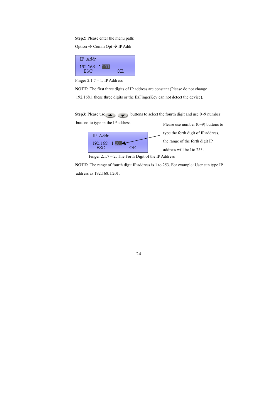 I-View FAC – 500 FingerKey Access Controller DVR User Manual | Page 25 / 103