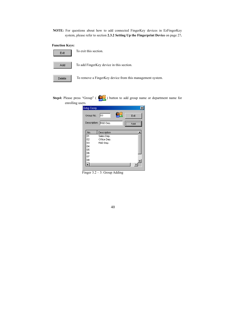 I-View FAC – 500 FingerKey Access Controller DVR User Manual | Page 41 / 103