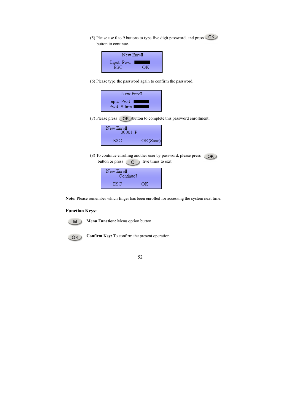 I-View FAC – 500 FingerKey Access Controller DVR User Manual | Page 53 / 103