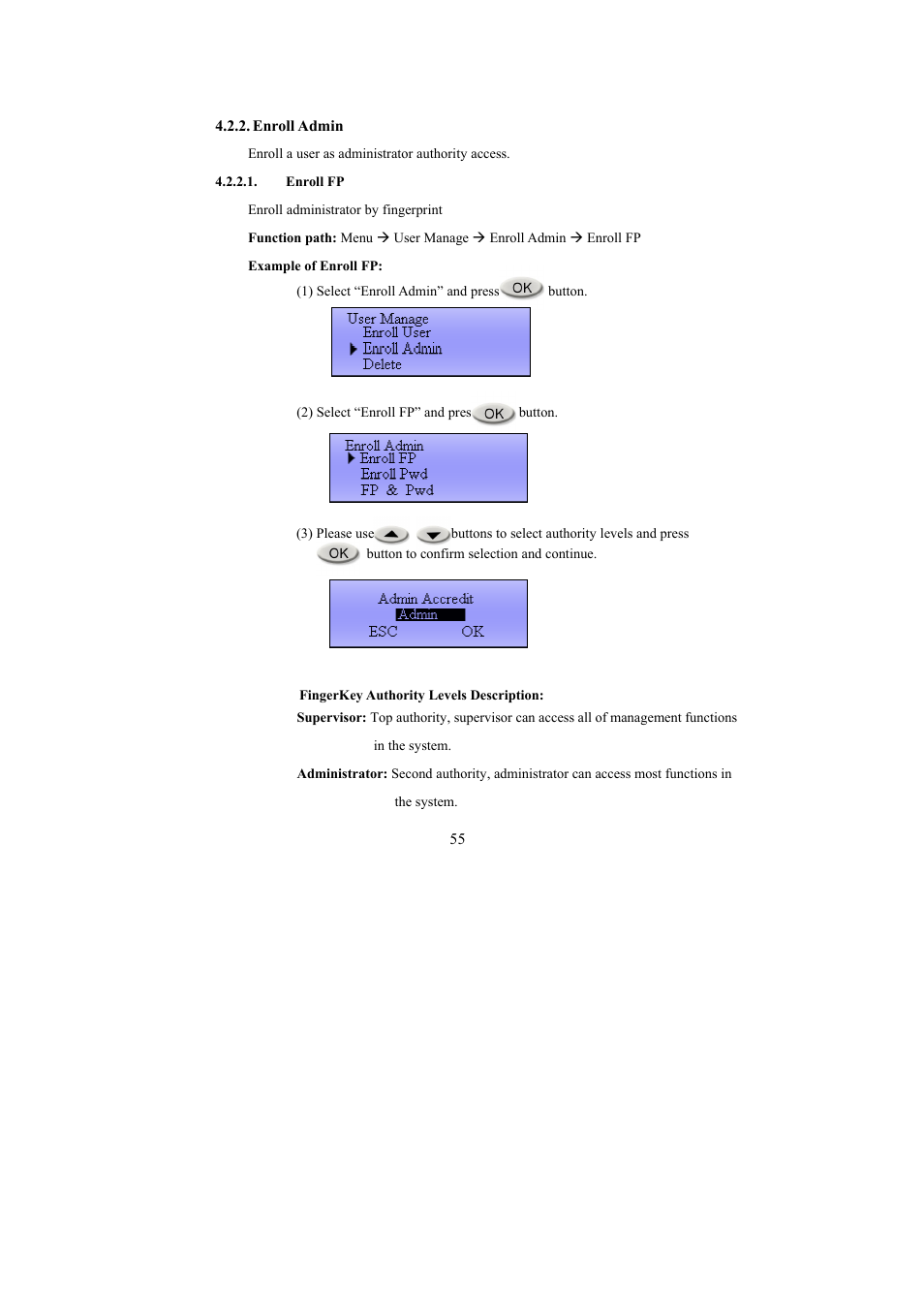 I-View FAC – 500 FingerKey Access Controller DVR User Manual | Page 56 / 103