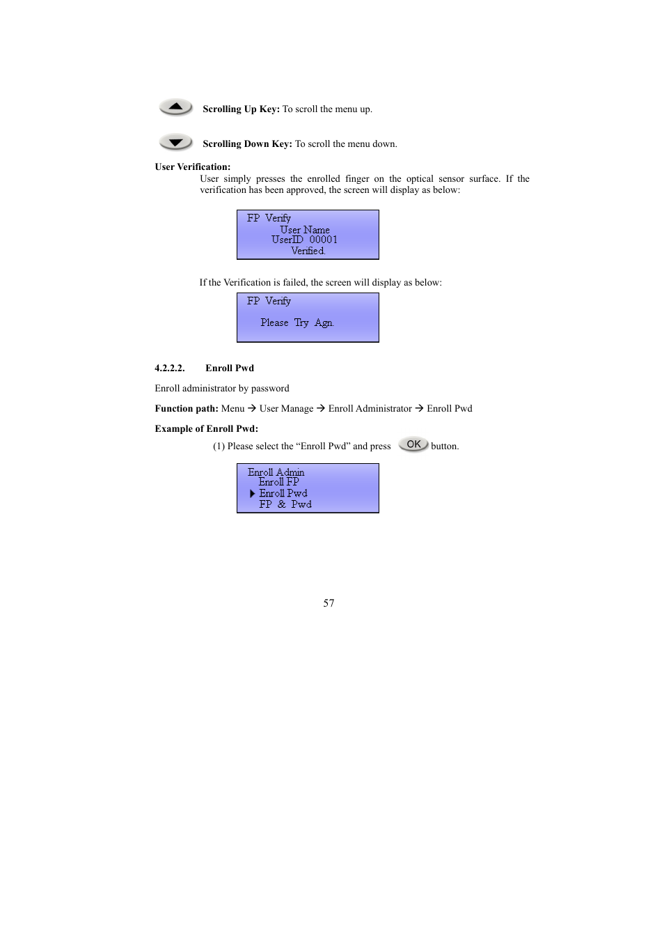 I-View FAC – 500 FingerKey Access Controller DVR User Manual | Page 58 / 103