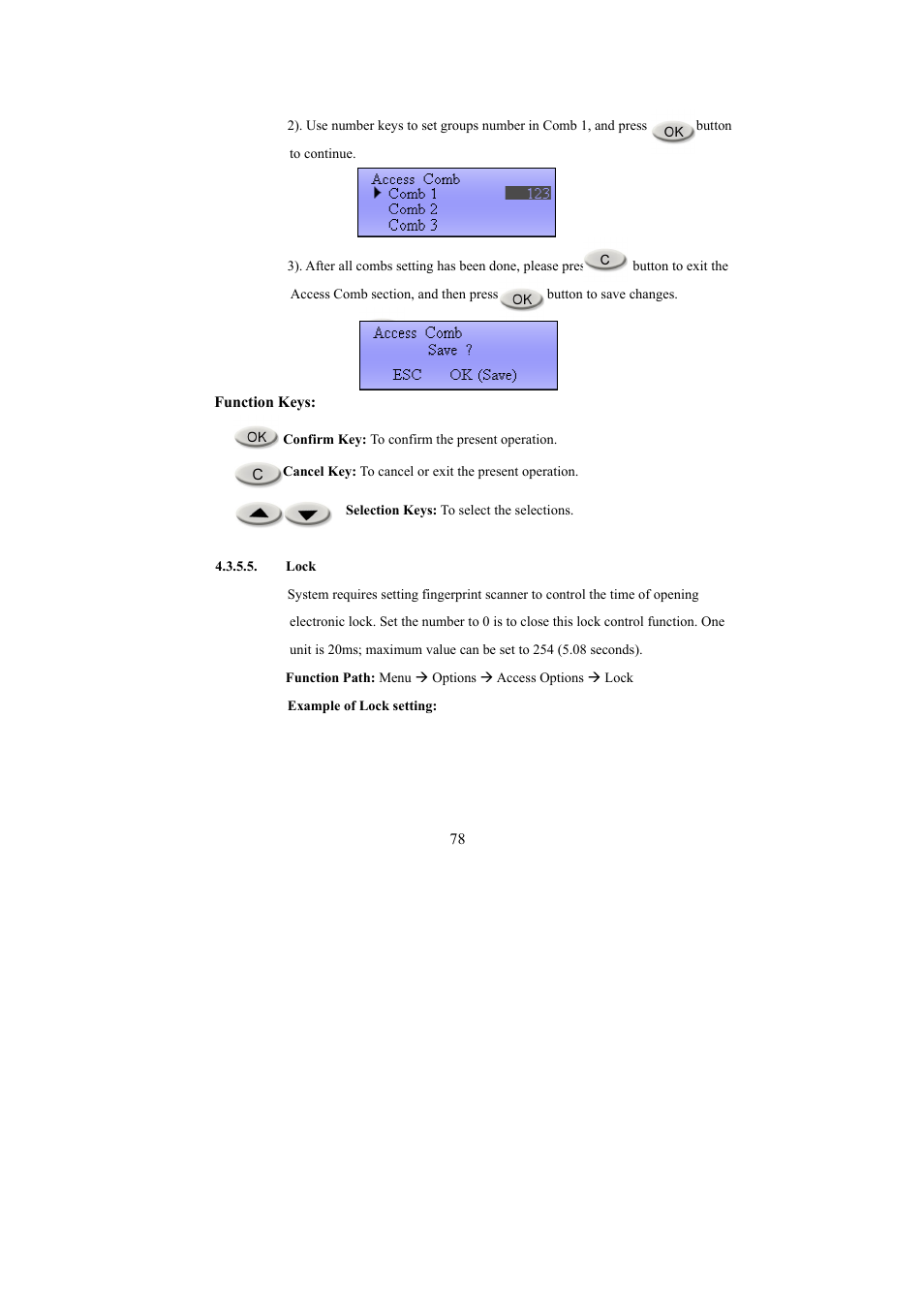 I-View FAC – 500 FingerKey Access Controller DVR User Manual | Page 79 / 103
