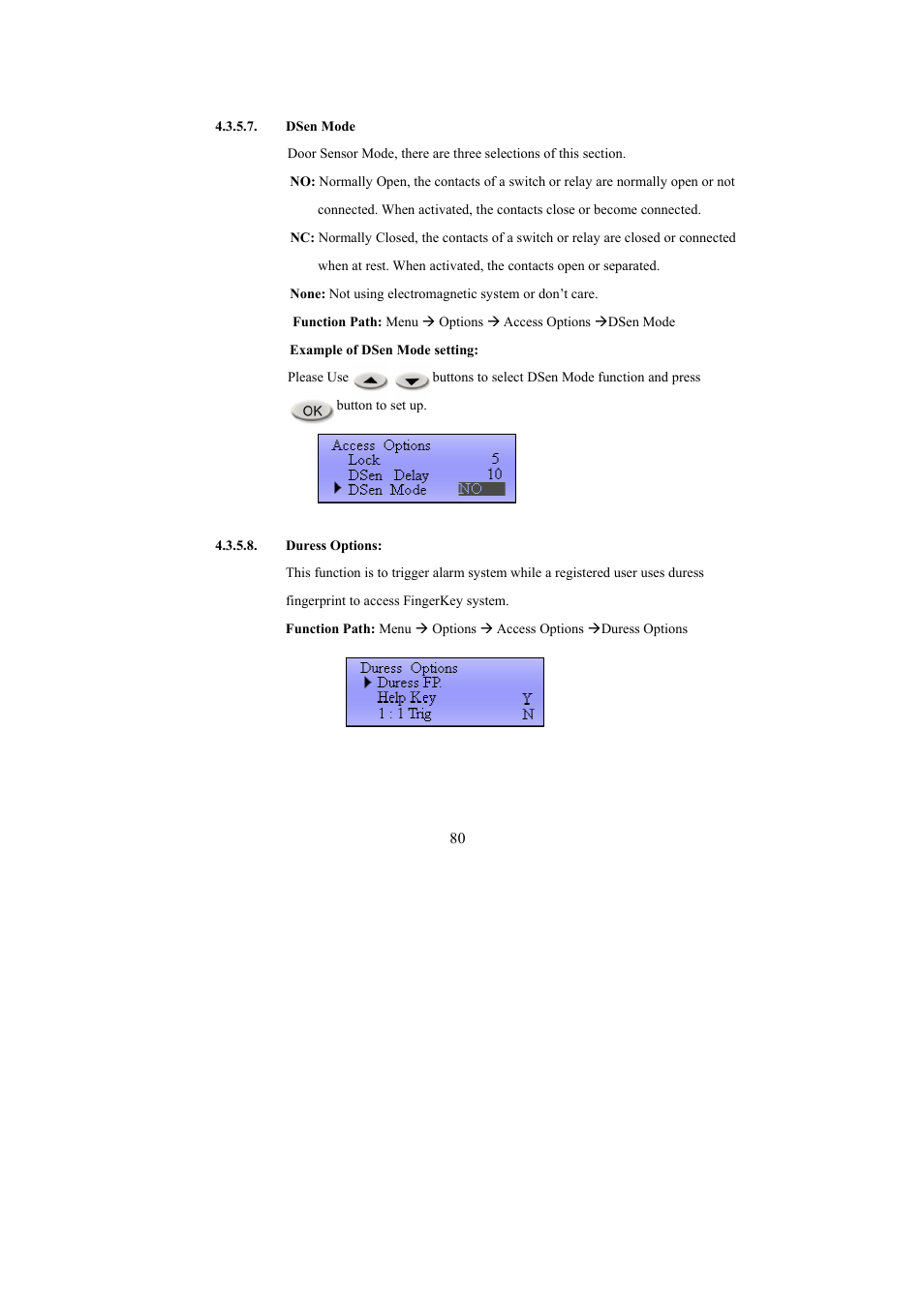 I-View FAC – 500 FingerKey Access Controller DVR User Manual | Page 81 / 103
