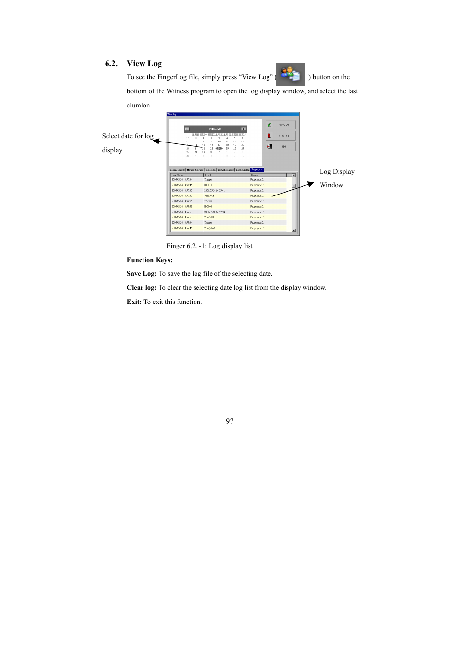 I-View FAC – 500 FingerKey Access Controller DVR User Manual | Page 98 / 103