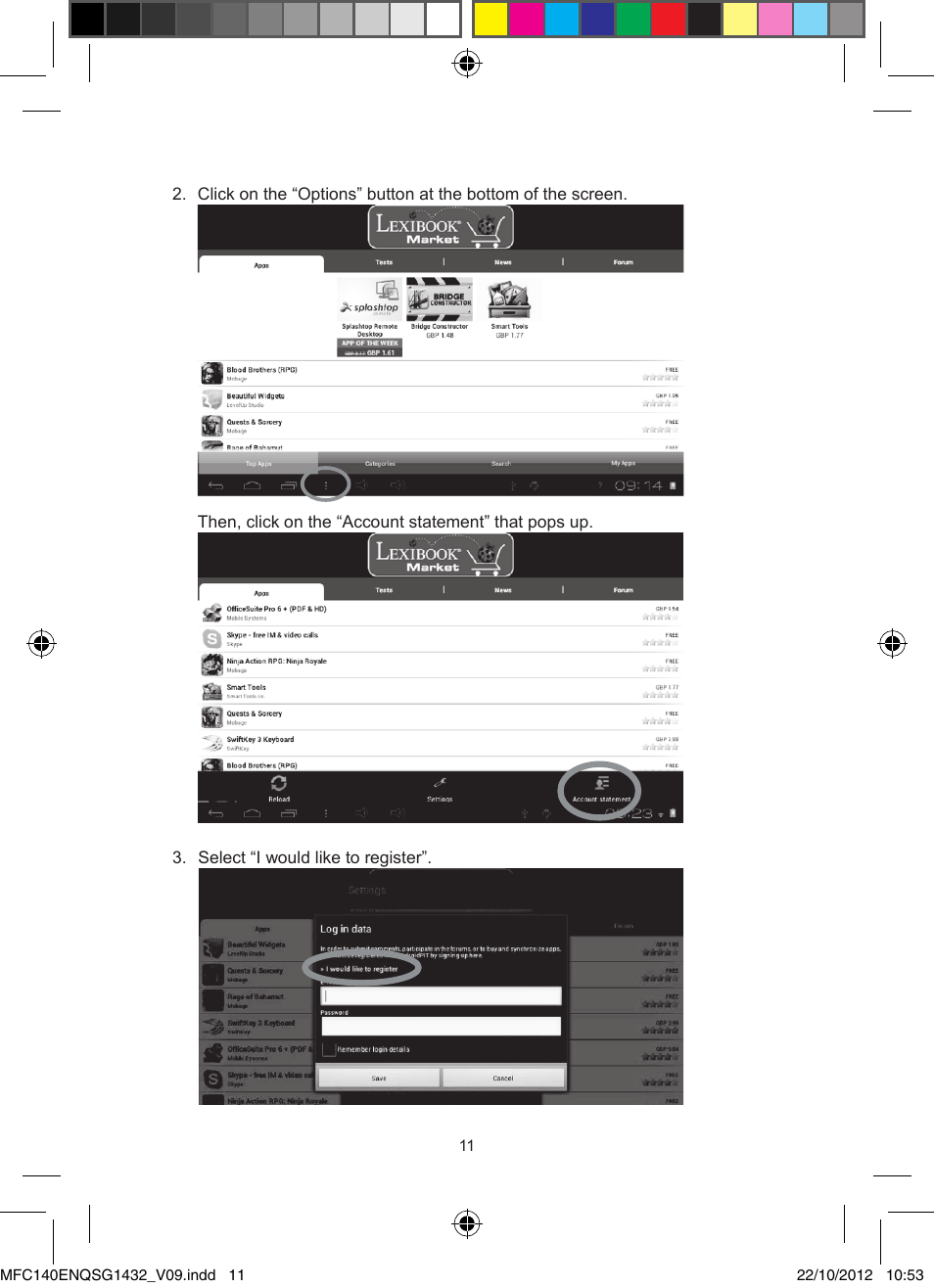 Lexibook MFC140EN User Manual | Page 11 / 22