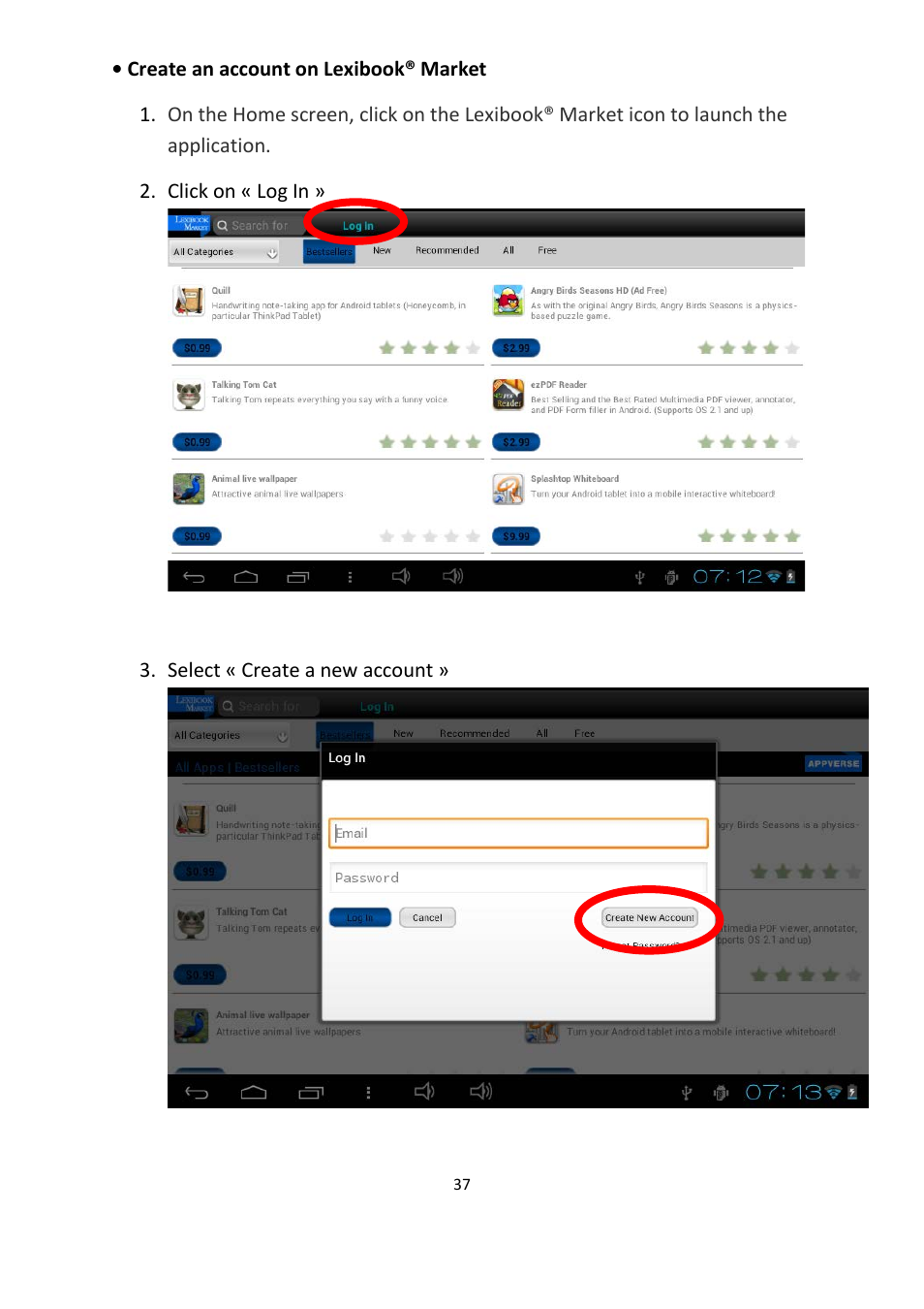 Lexibook MFC155EN User Manual | Page 37 / 54