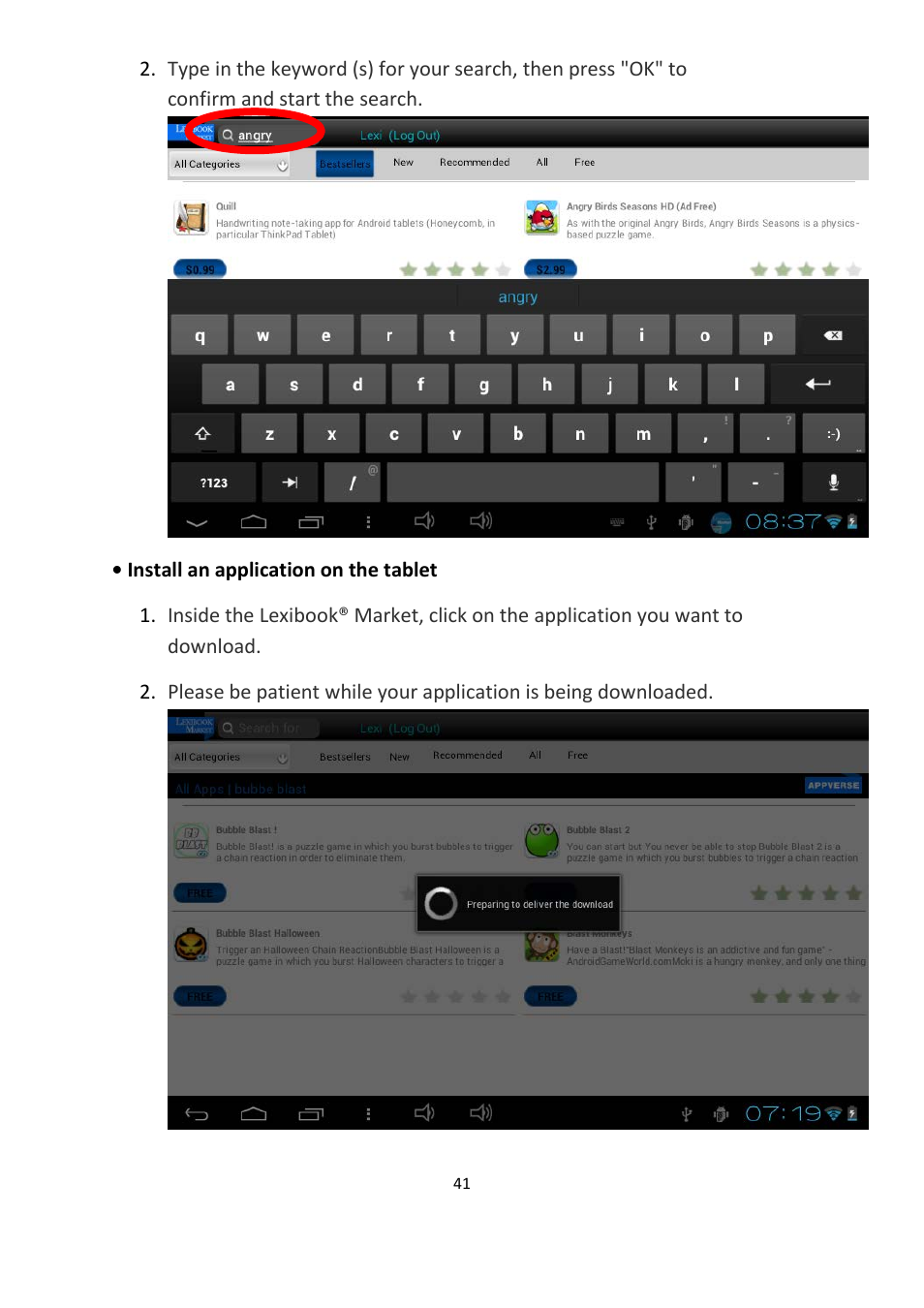 Lexibook MFC155EN User Manual | Page 41 / 54