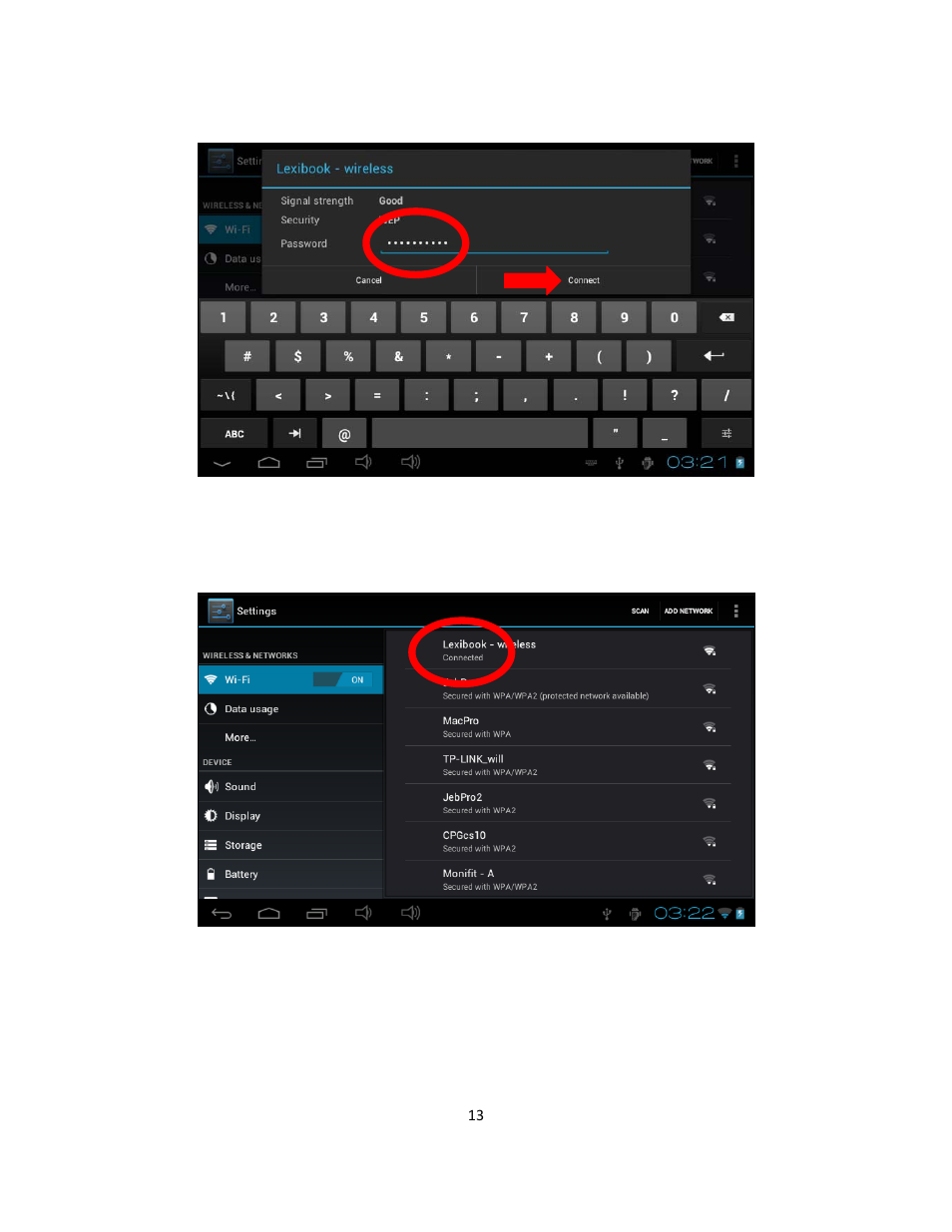 Lexibook MFC270EN User Manual | Page 13 / 55