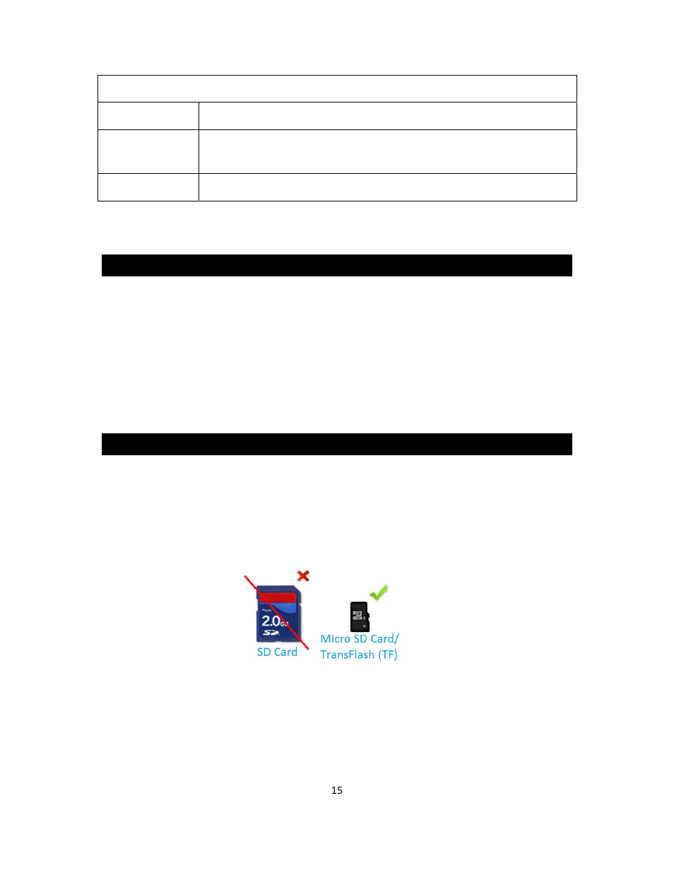 Headphones connection | Lexibook MFC270EN User Manual | Page 15 / 55