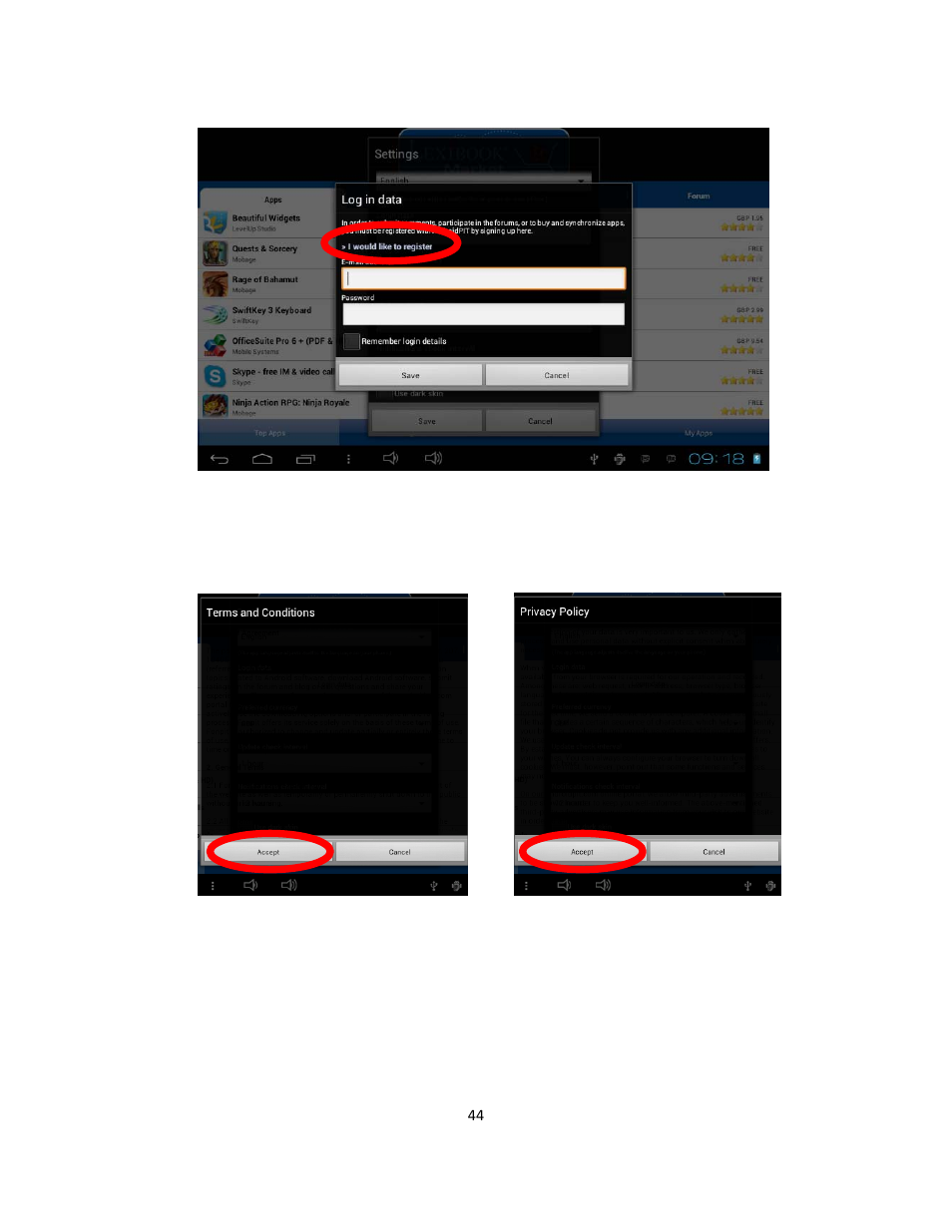 Lexibook MFC270EN User Manual | Page 44 / 55