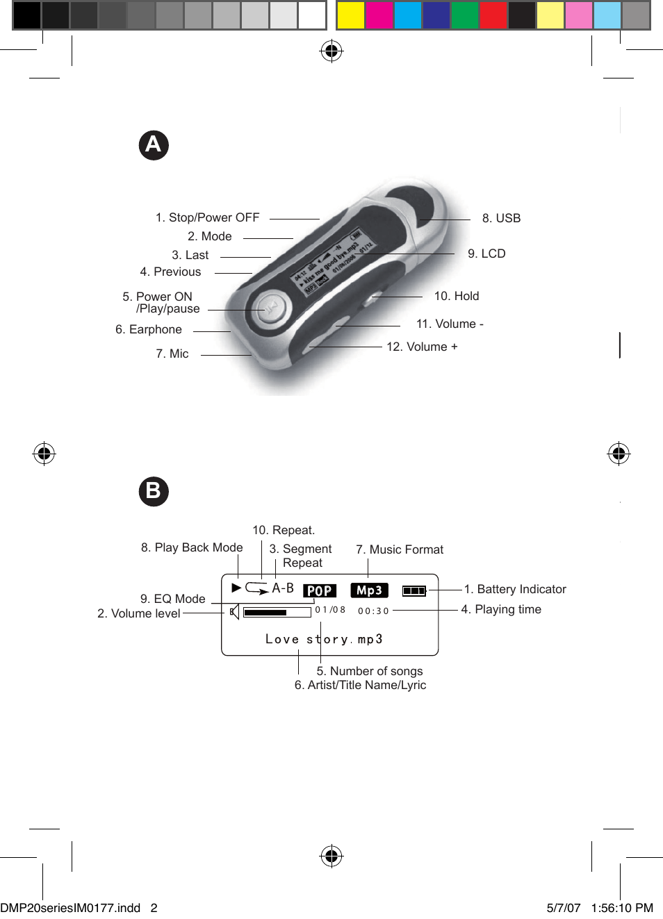 Introduction, Description du produit | Lexibook DMP20SP/DMP23SP User Manual | Page 2 / 44