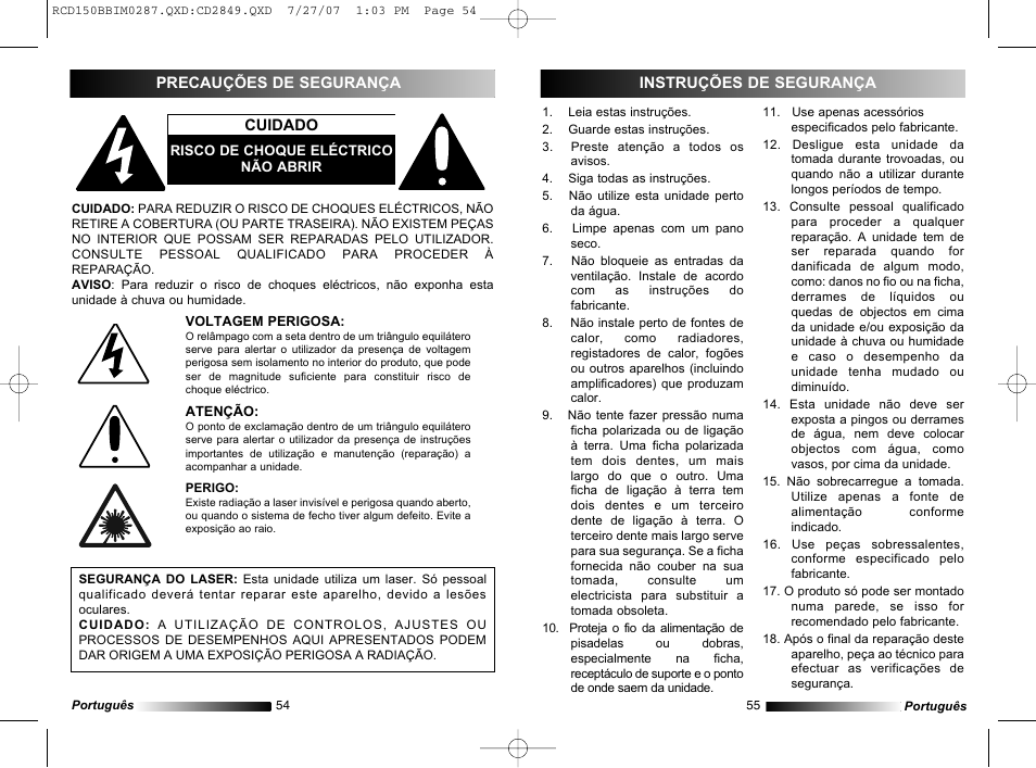 Lexibook RCD150BB User Manual | Page 28 / 62