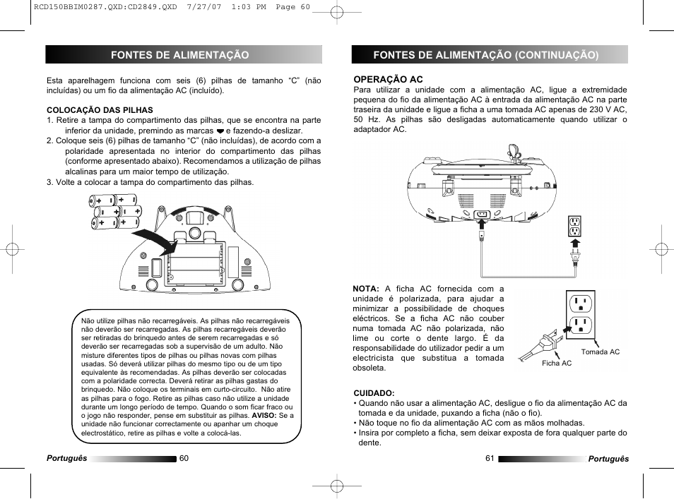 Lexibook RCD150BB User Manual | Page 31 / 62