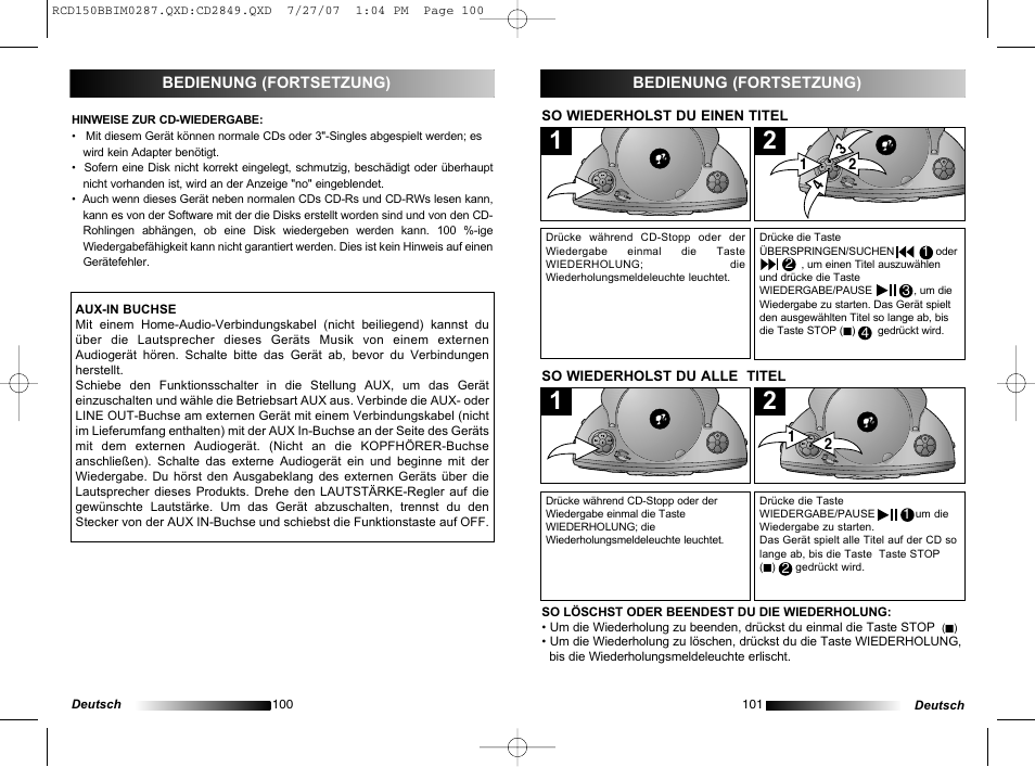 Lexibook RCD150BB User Manual | Page 51 / 62