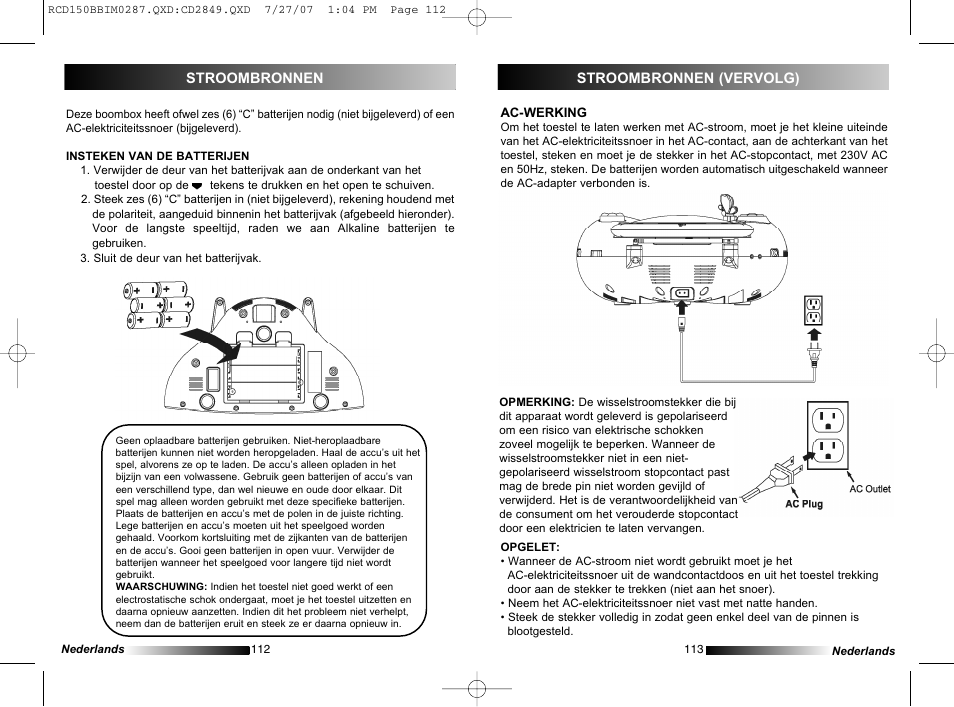 Lexibook RCD150BB User Manual | Page 57 / 62
