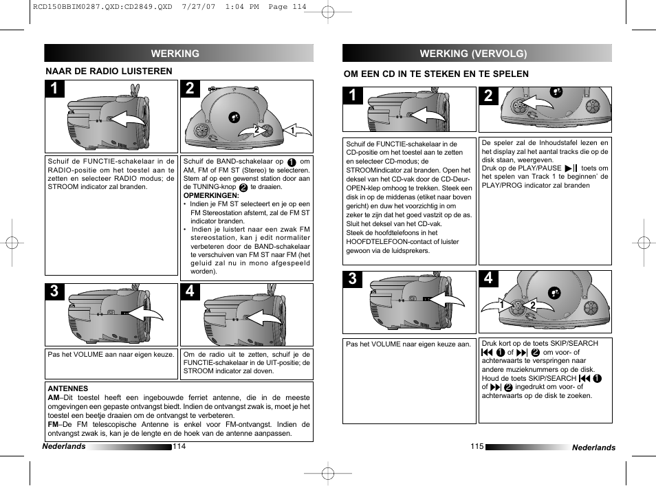 Lexibook RCD150BB User Manual | Page 58 / 62