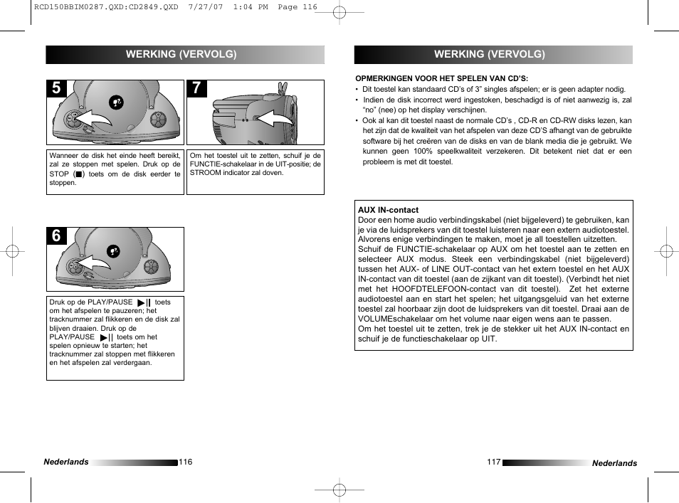 Lexibook RCD150BB User Manual | Page 59 / 62