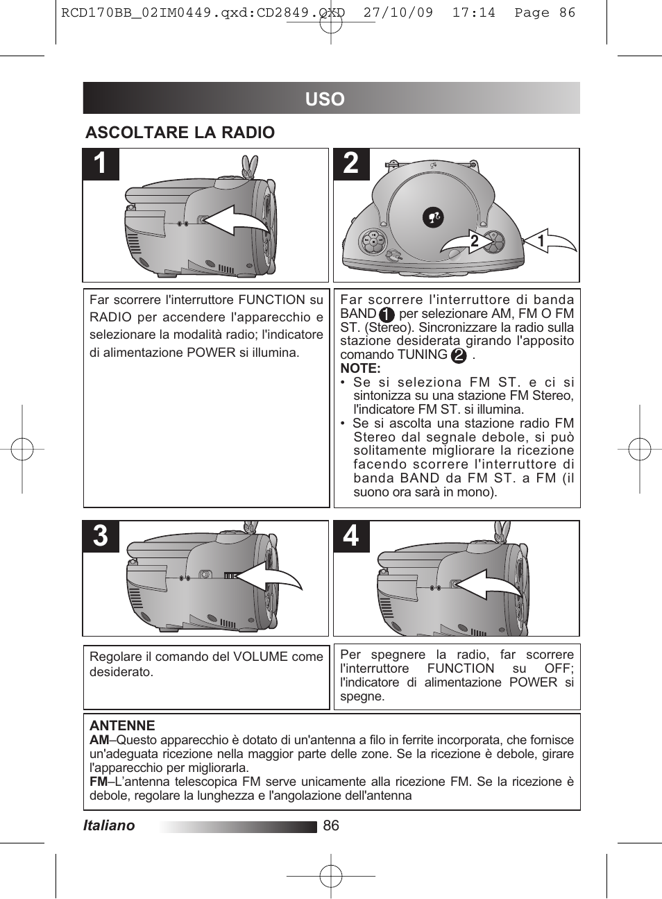 Continua alla pagina successiva | Lexibook RCD170BB User Manual | Page 86 / 134