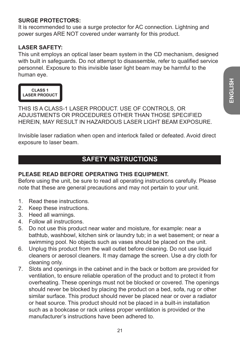 Lexibook K5000HM User Manual | Page 21 / 108