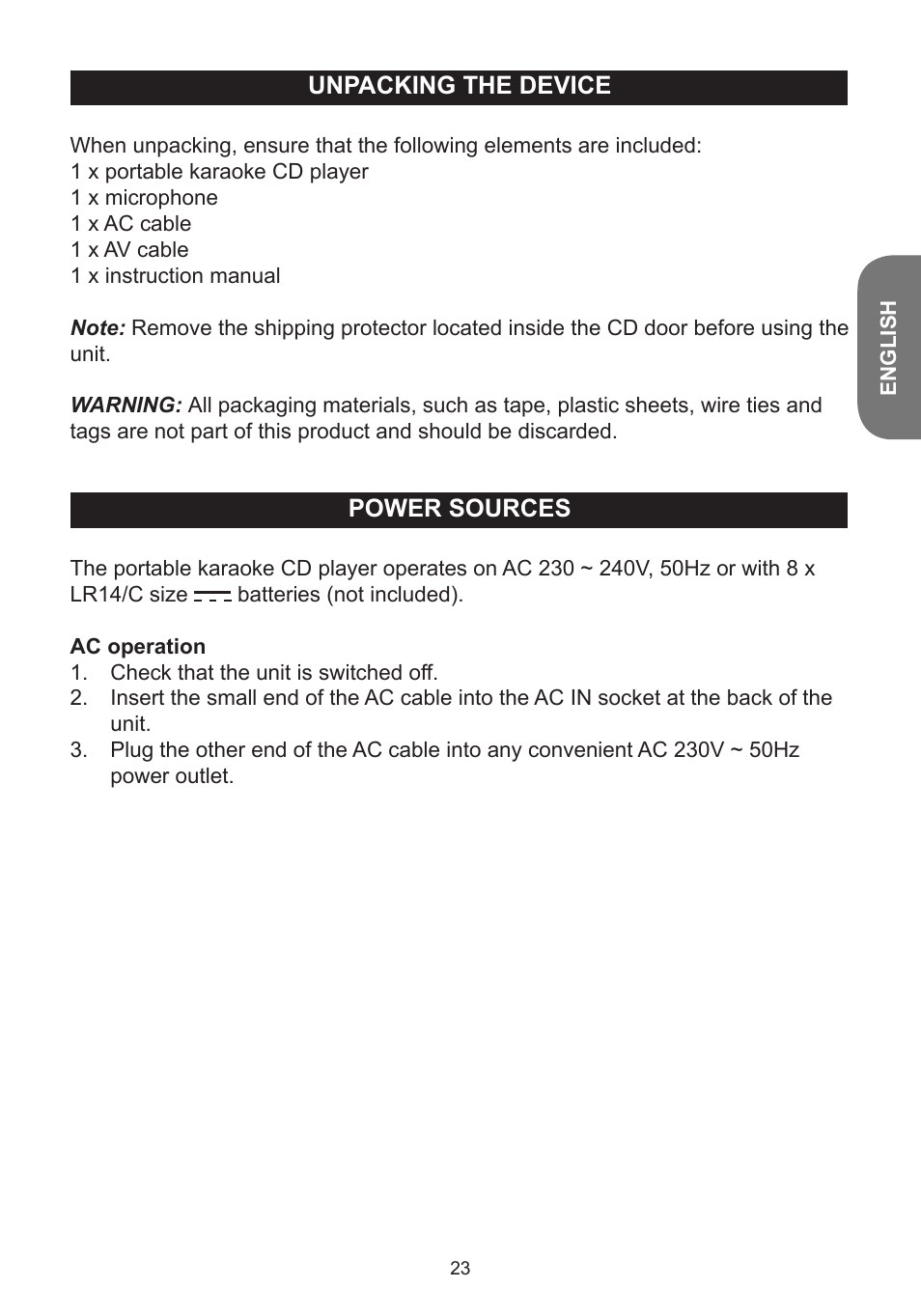 Lexibook K5000HM User Manual | Page 23 / 108