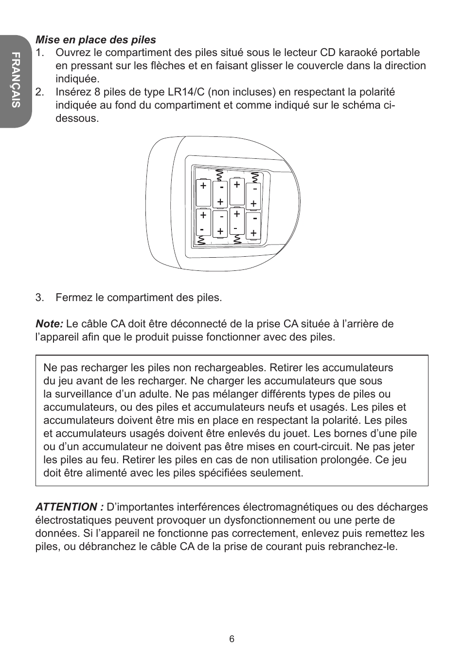 Lexibook K5000HM User Manual | Page 6 / 108
