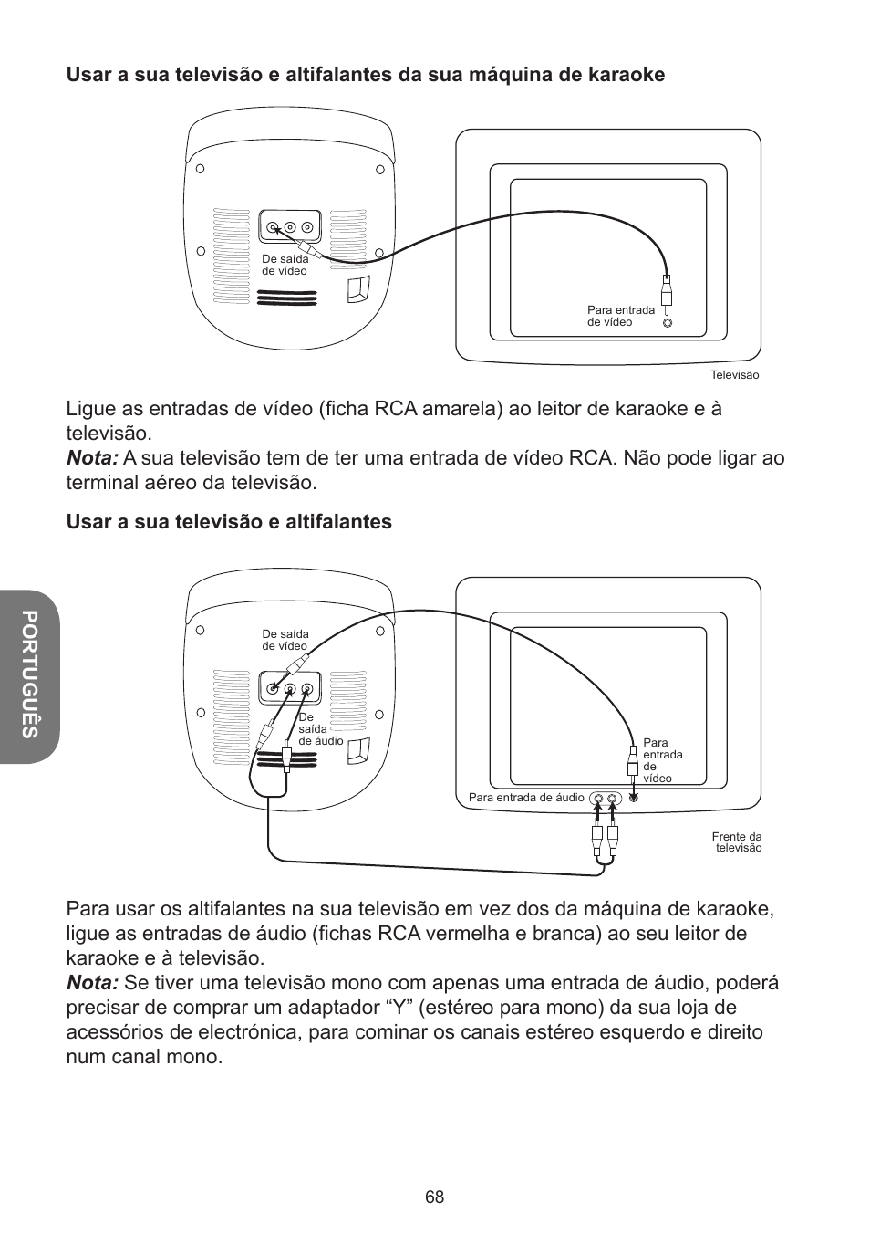 Português | Lexibook K5000HM User Manual | Page 68 / 108