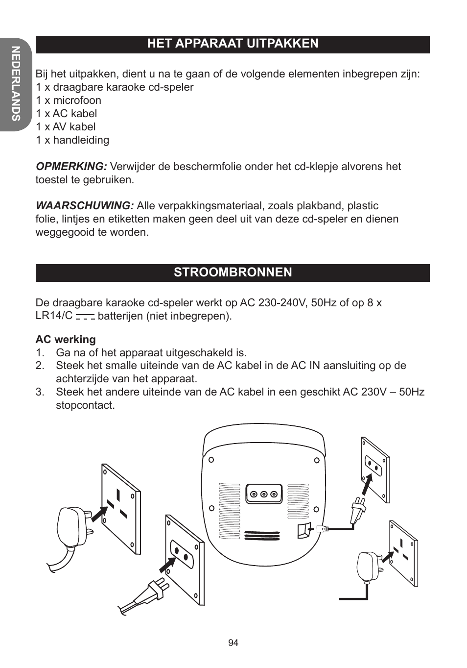 Lexibook K5000HM User Manual | Page 94 / 108