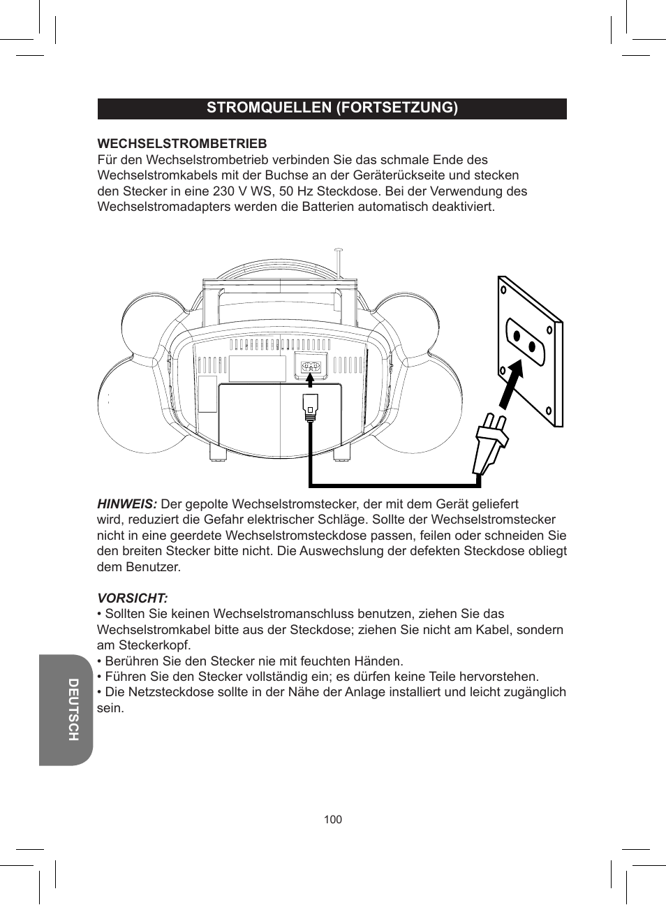 Lexibook RCD150FE User Manual | Page 100 / 130