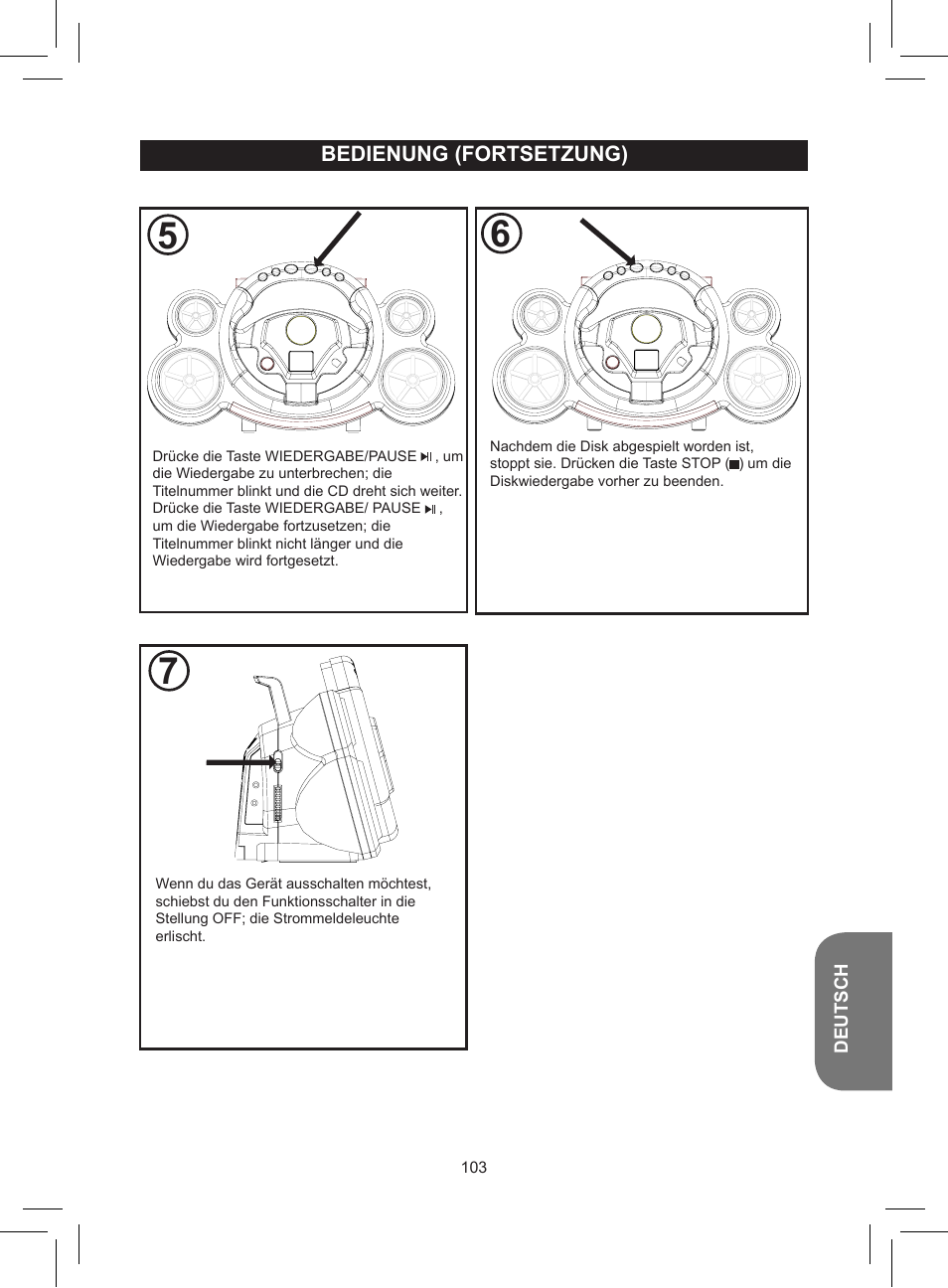 Lexibook RCD150FE User Manual | Page 103 / 130