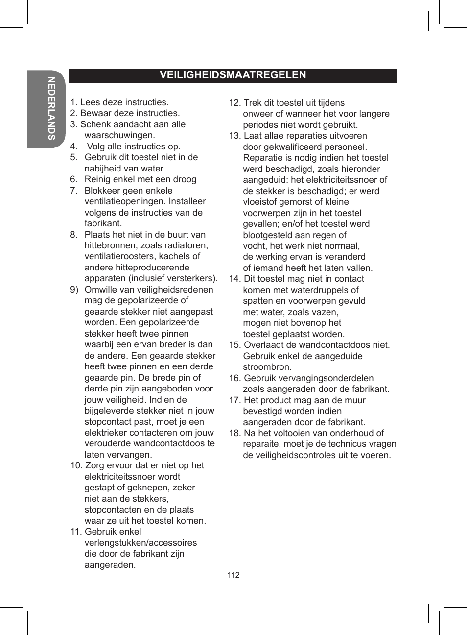 Lexibook RCD150FE User Manual | Page 112 / 130