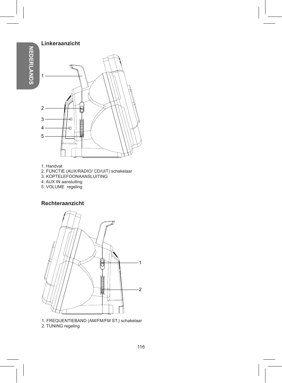 Lexibook RCD150FE User Manual | Page 116 / 130