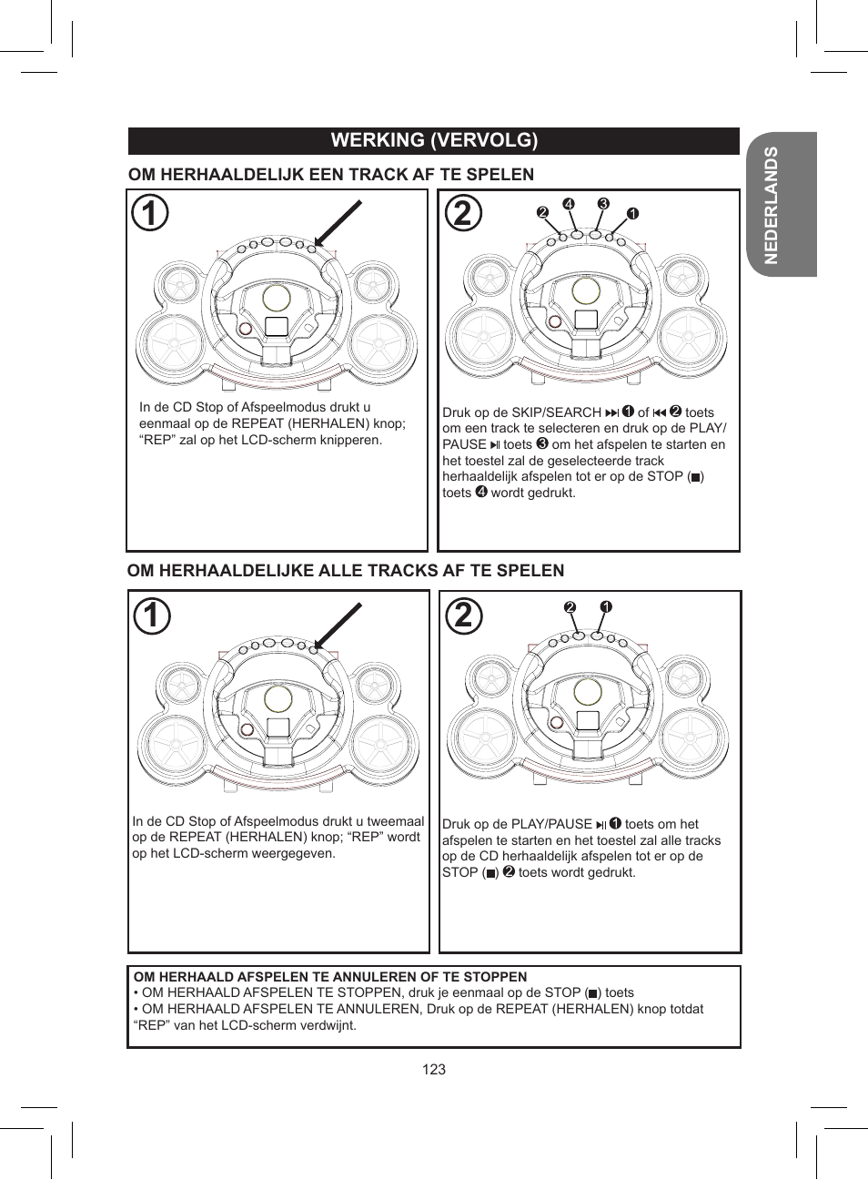 Lexibook RCD150FE User Manual | Page 123 / 130