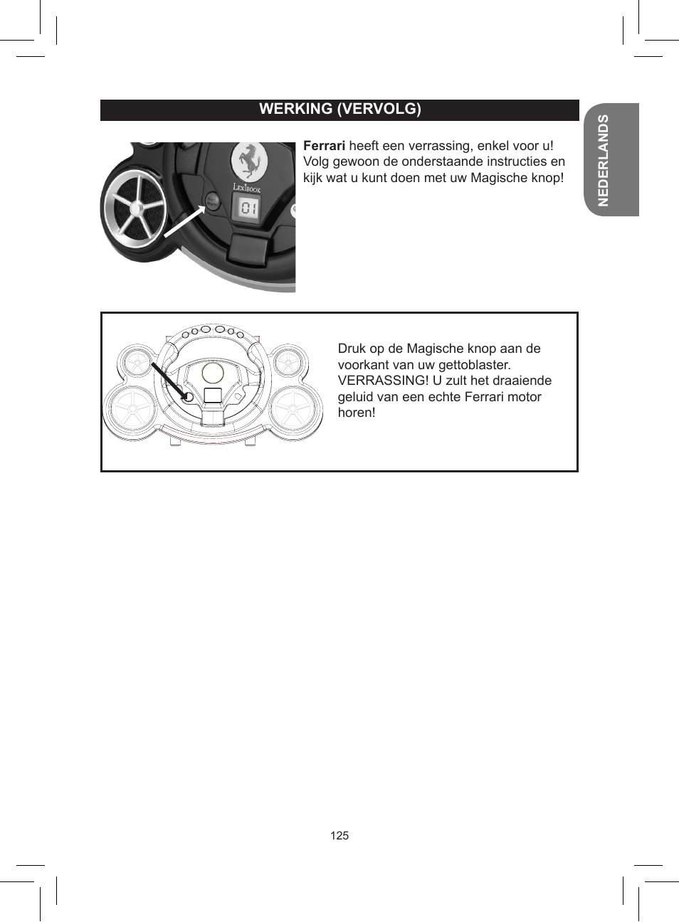 Lexibook RCD150FE User Manual | Page 125 / 130