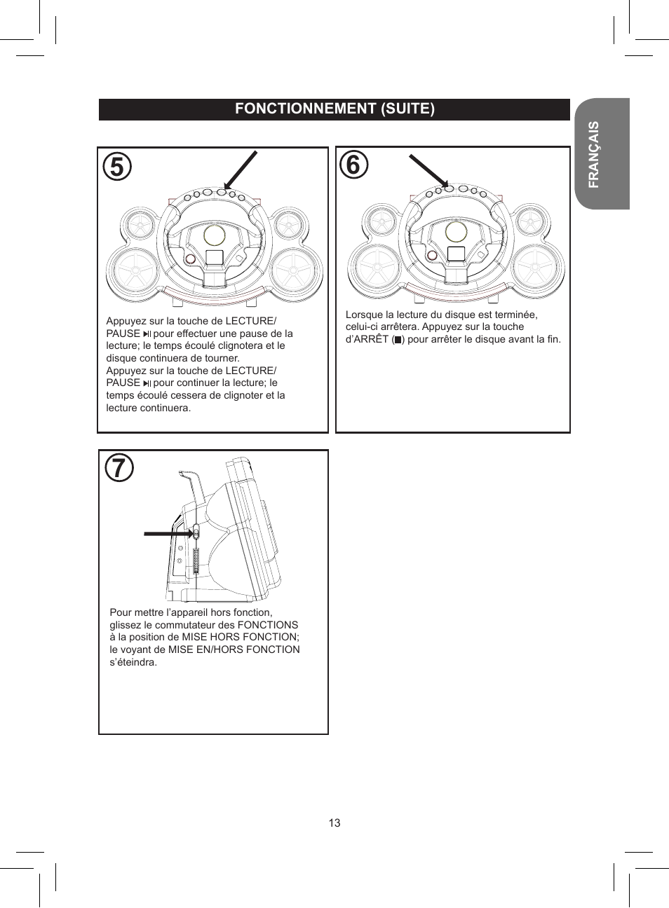Lexibook RCD150FE User Manual | Page 13 / 130