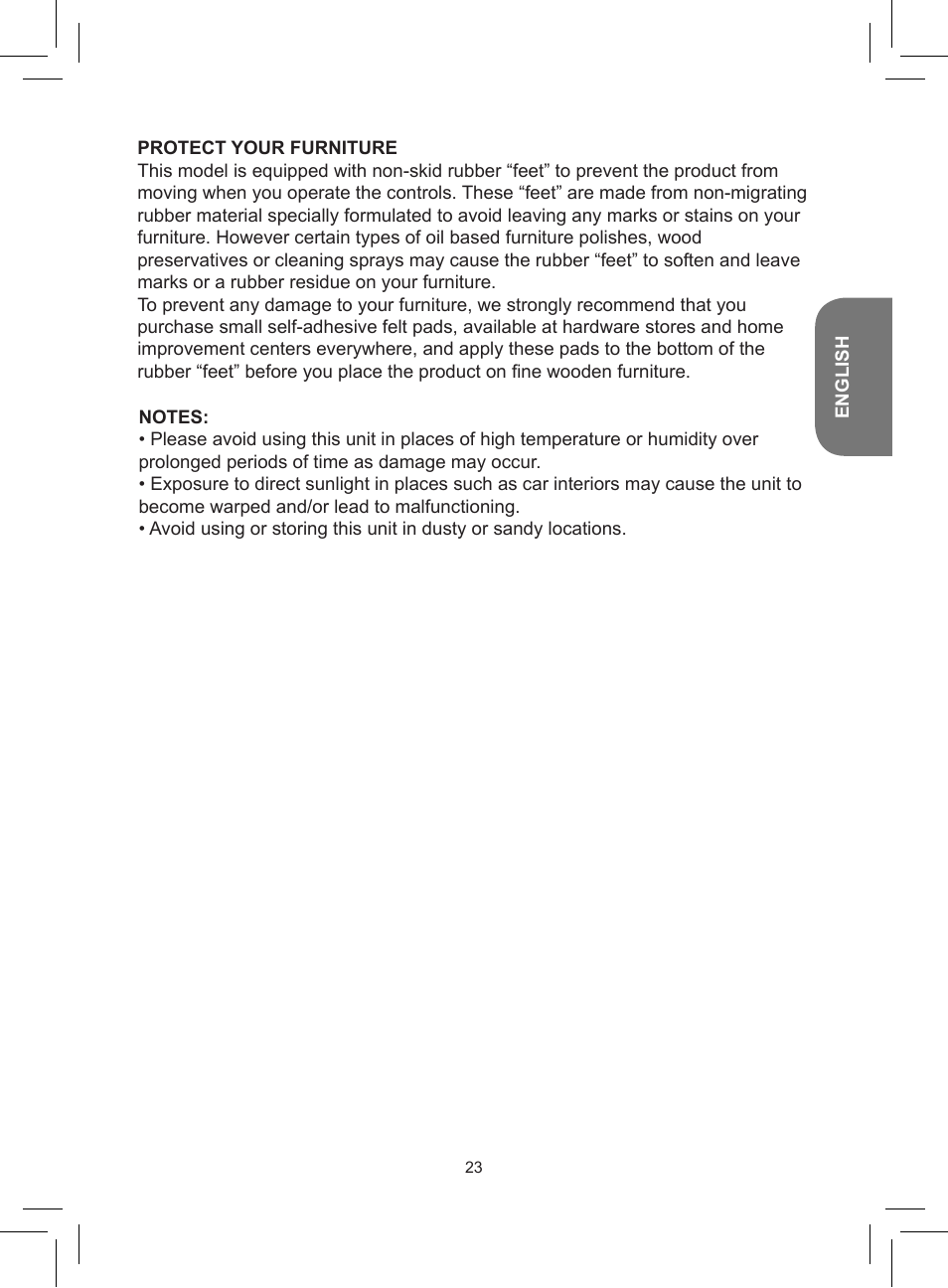 Lexibook RCD150FE User Manual | Page 23 / 130