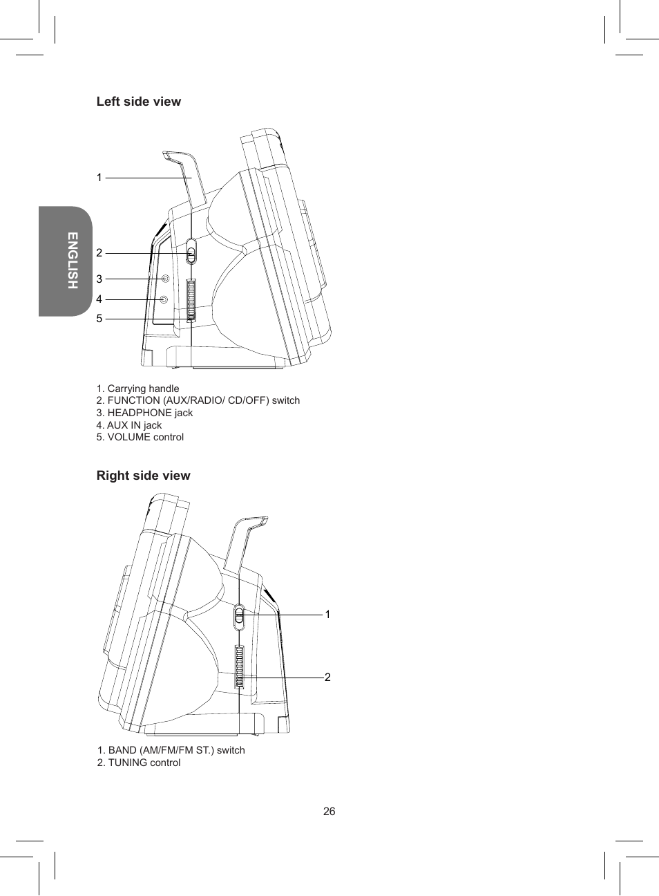 Lexibook RCD150FE User Manual | Page 26 / 130