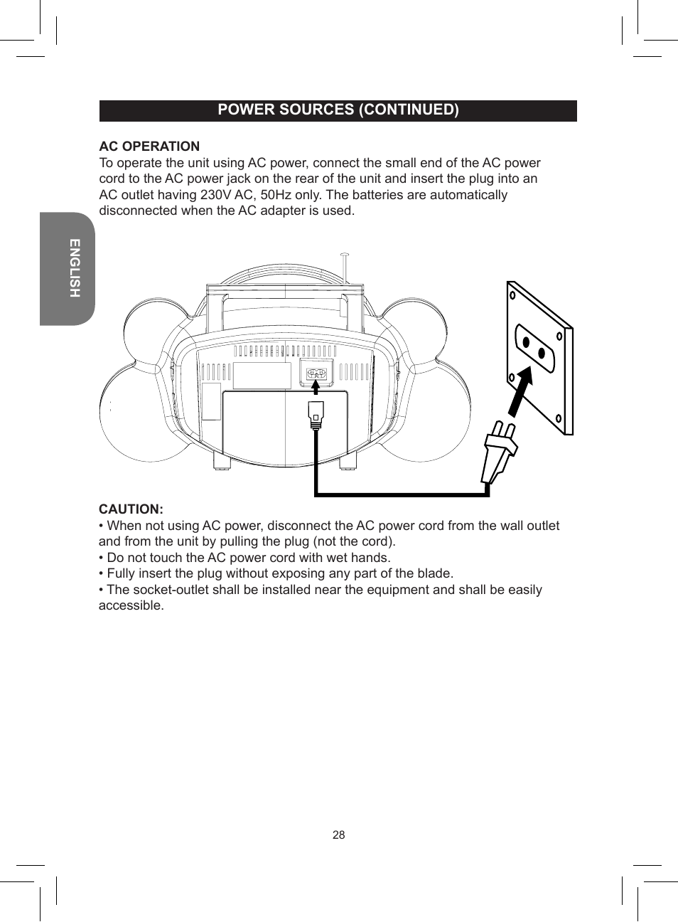 Lexibook RCD150FE User Manual | Page 28 / 130