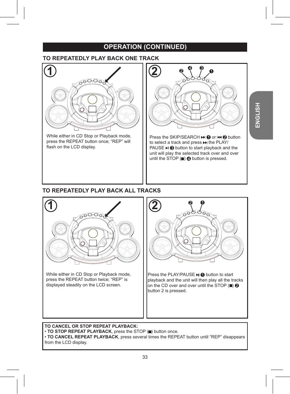 Lexibook RCD150FE User Manual | Page 33 / 130