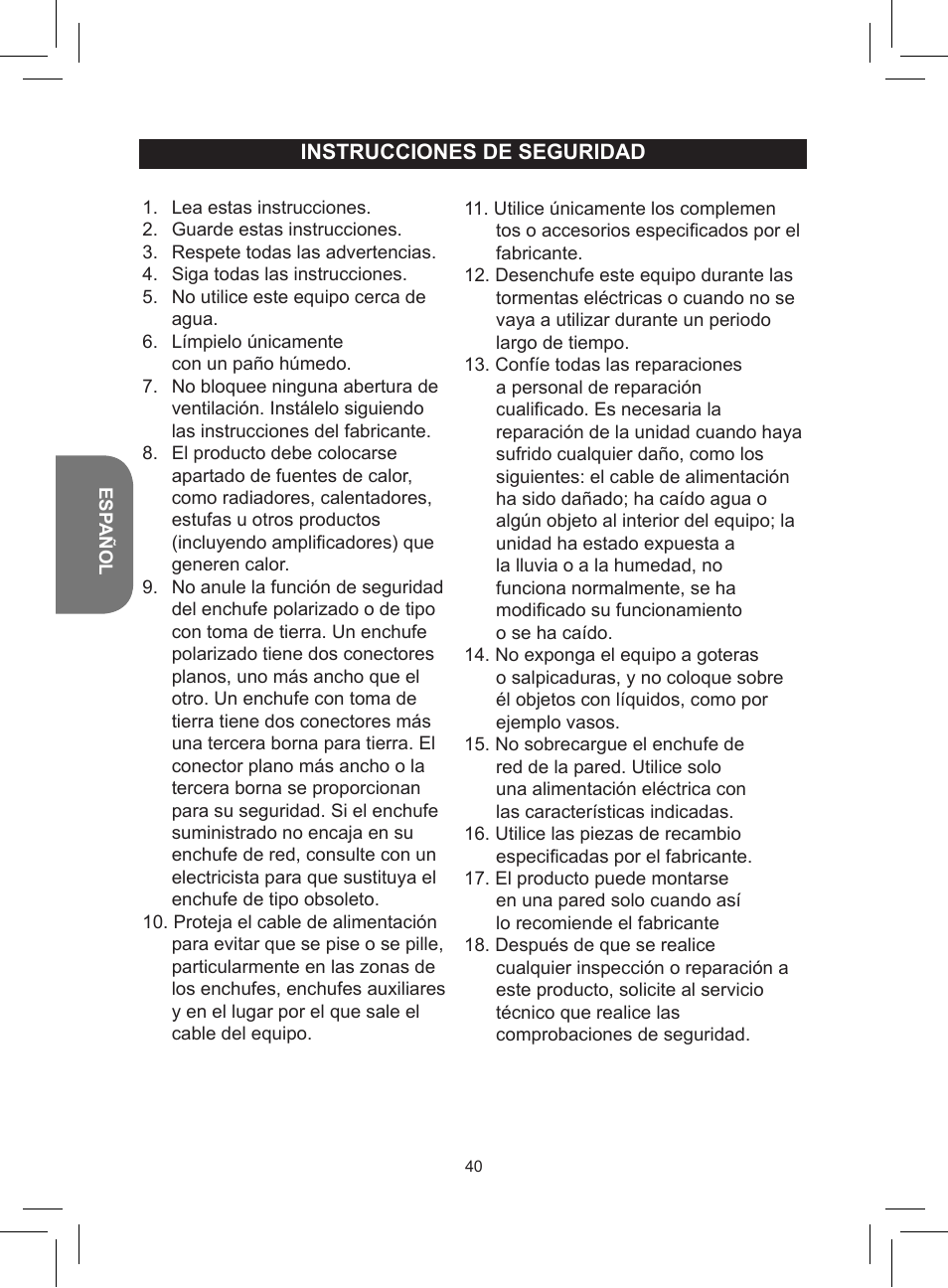 Lexibook RCD150FE User Manual | Page 40 / 130