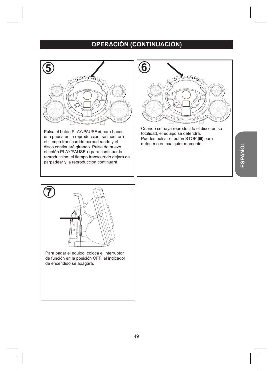 Lexibook RCD150FE User Manual | Page 49 / 130