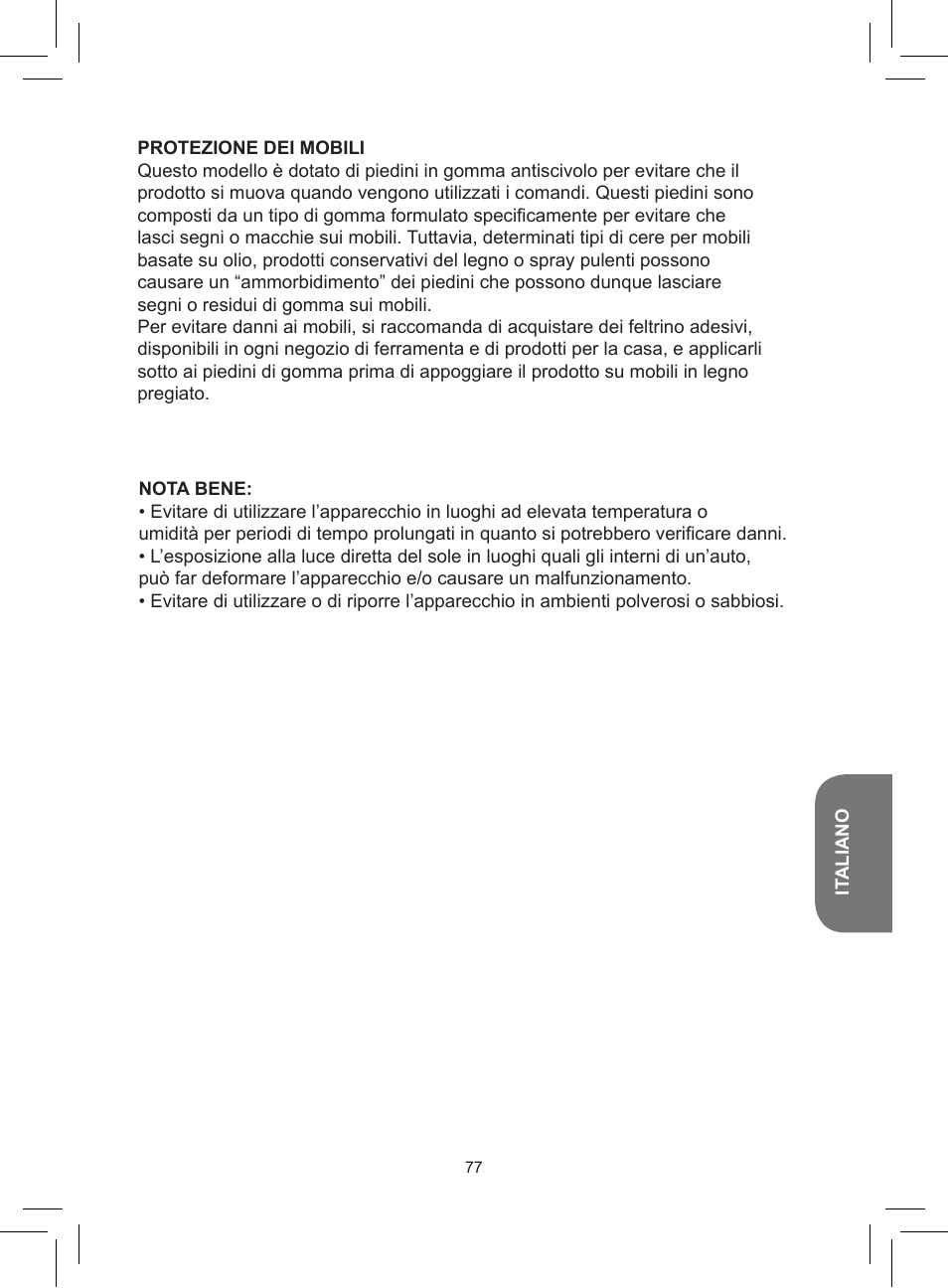 Lexibook RCD150FE User Manual | Page 77 / 130