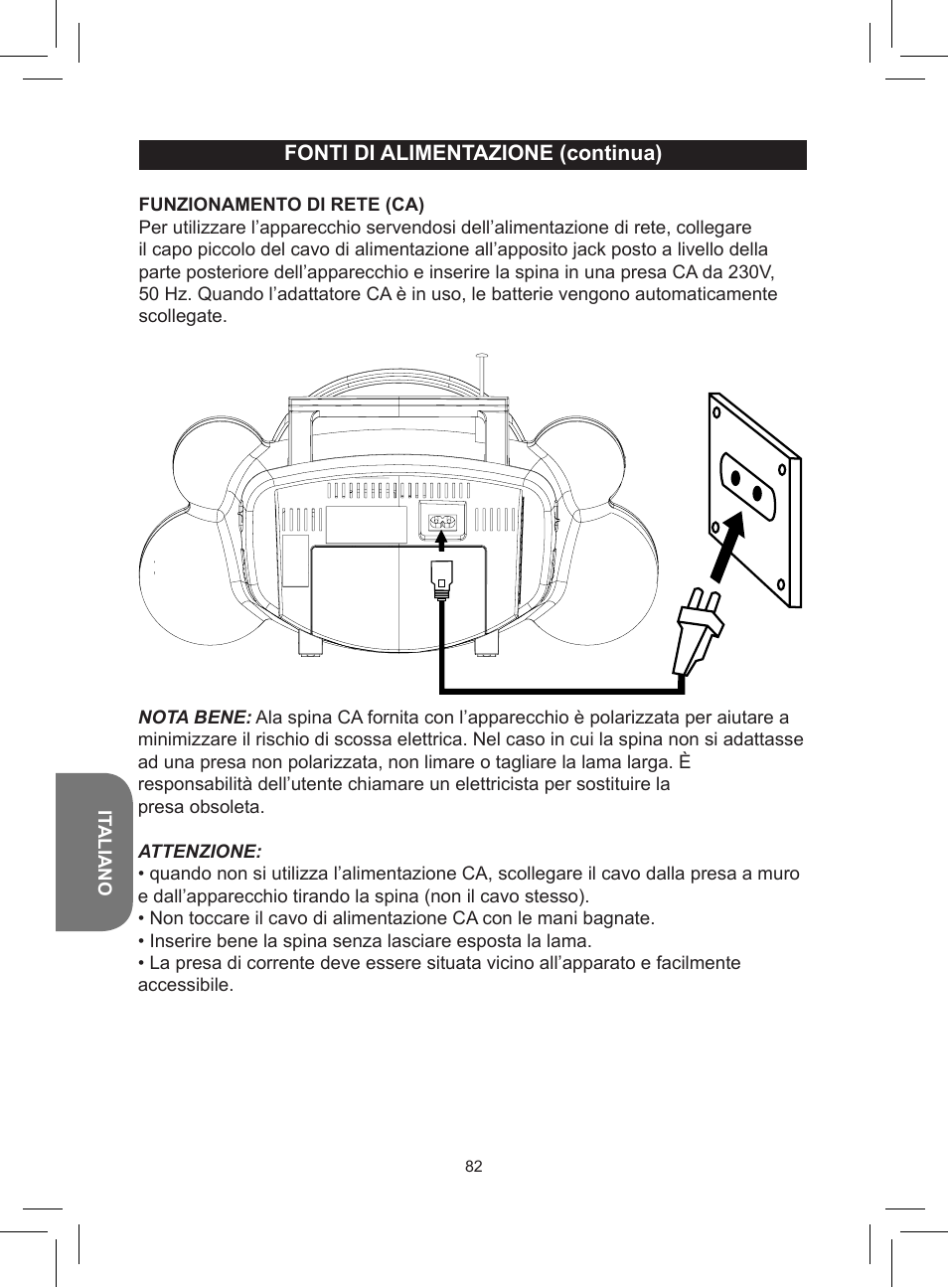 Lexibook RCD150FE User Manual | Page 82 / 130