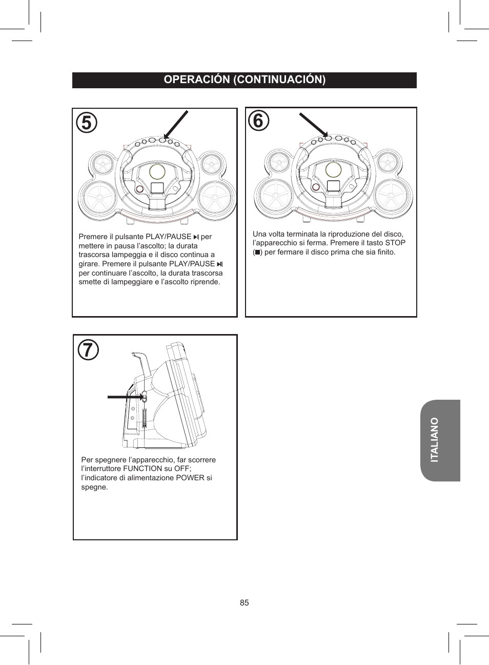 Lexibook RCD150FE User Manual | Page 85 / 130