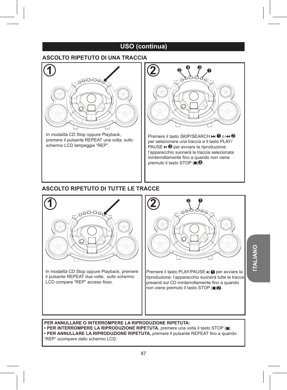 Lexibook RCD150FE User Manual | Page 87 / 130