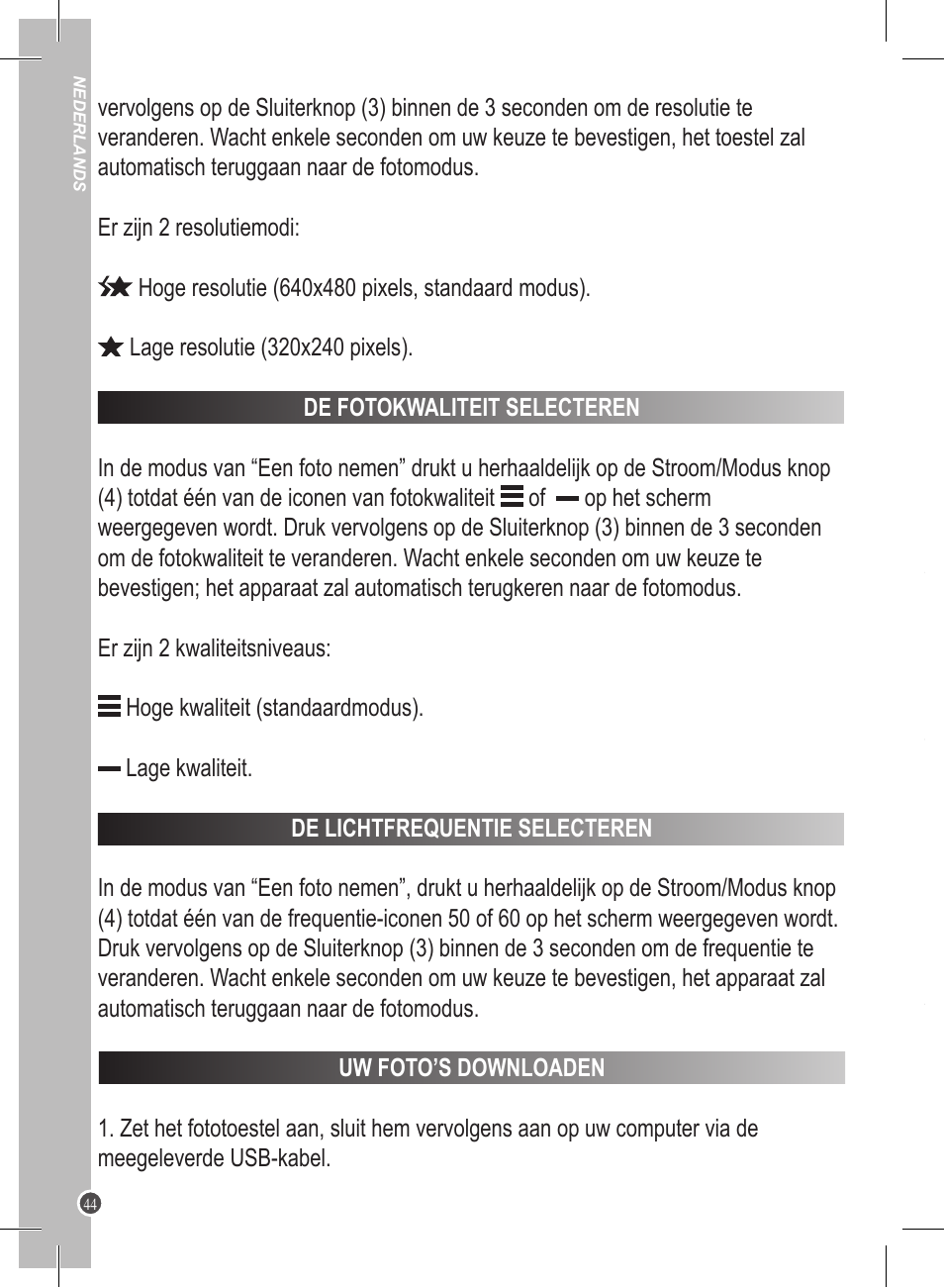 Lexibook DJ016TS User Manual | Page 44 / 48