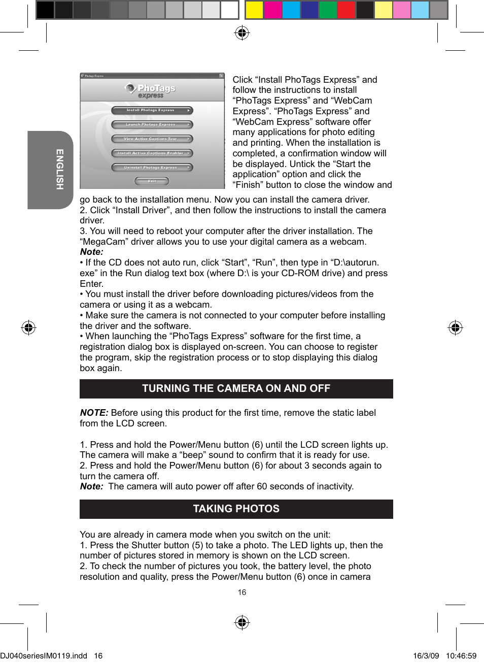 Lexibook DJ040 Series User Manual | Page 16 / 75