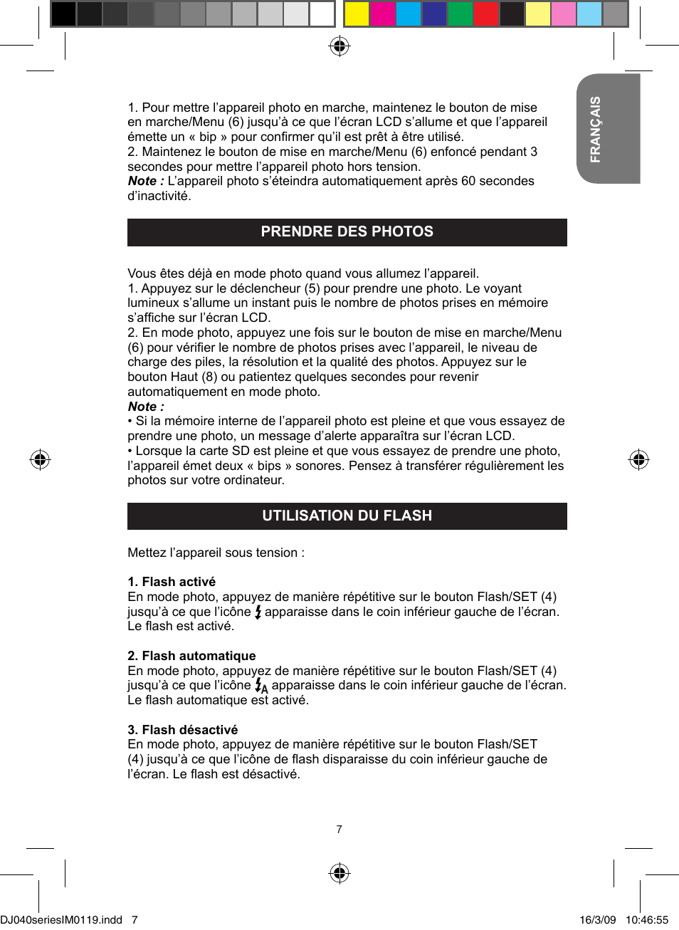 Lexibook DJ040 Series User Manual | Page 7 / 75