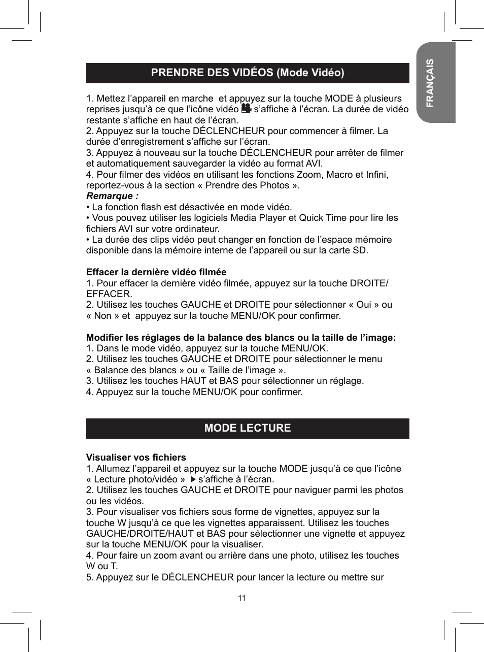 Lexibook DJ050 Series User Manual | Page 11 / 110